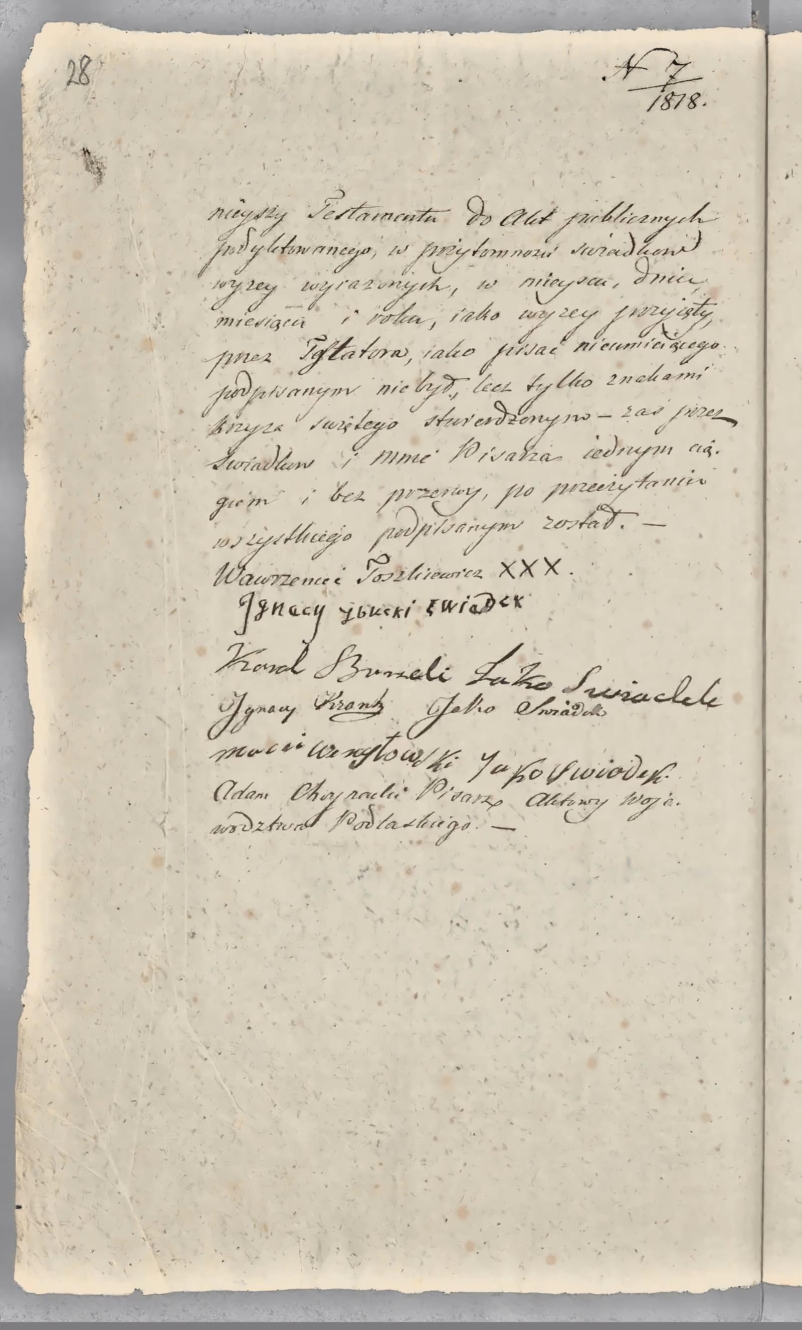 Chojnacki 7/1818, s. 4