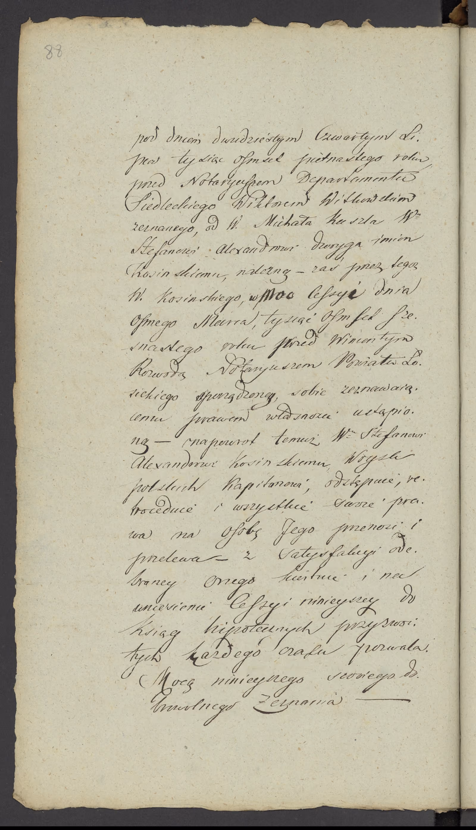 Chojnacki 281/1819, s. 1
