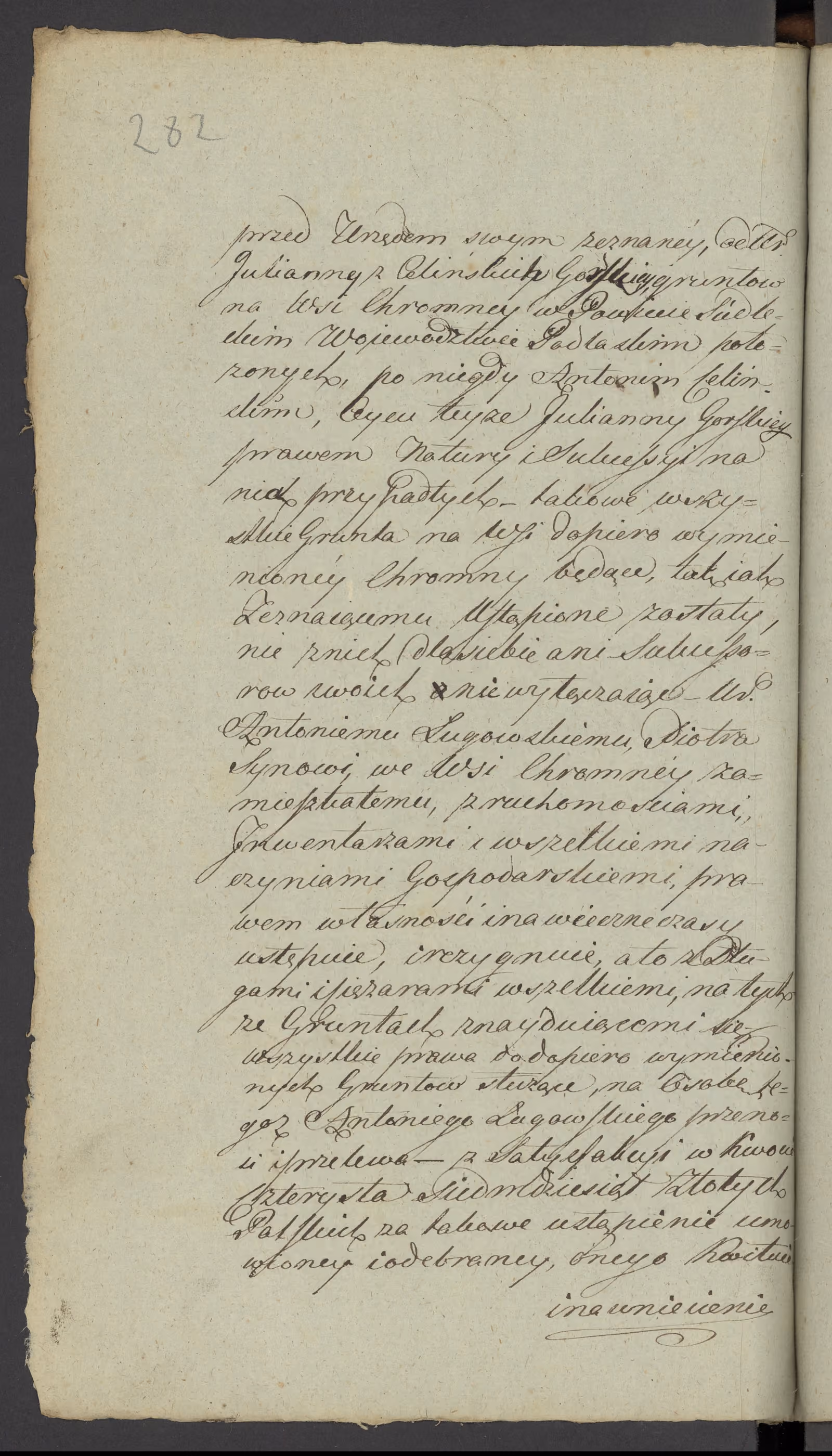 Chojnacki 317/1819, s. 2