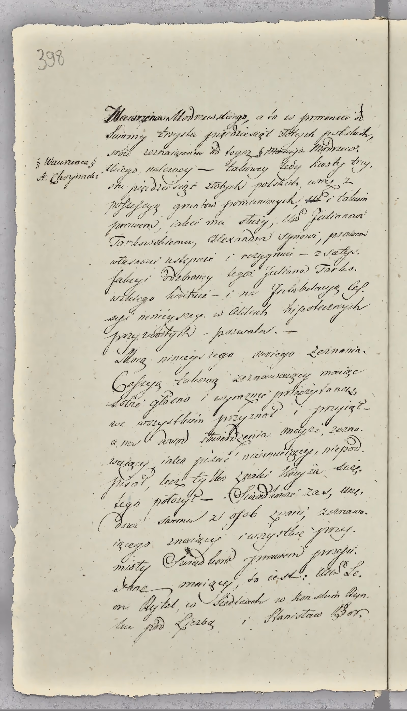Chojnacki 77/1819, s. 1