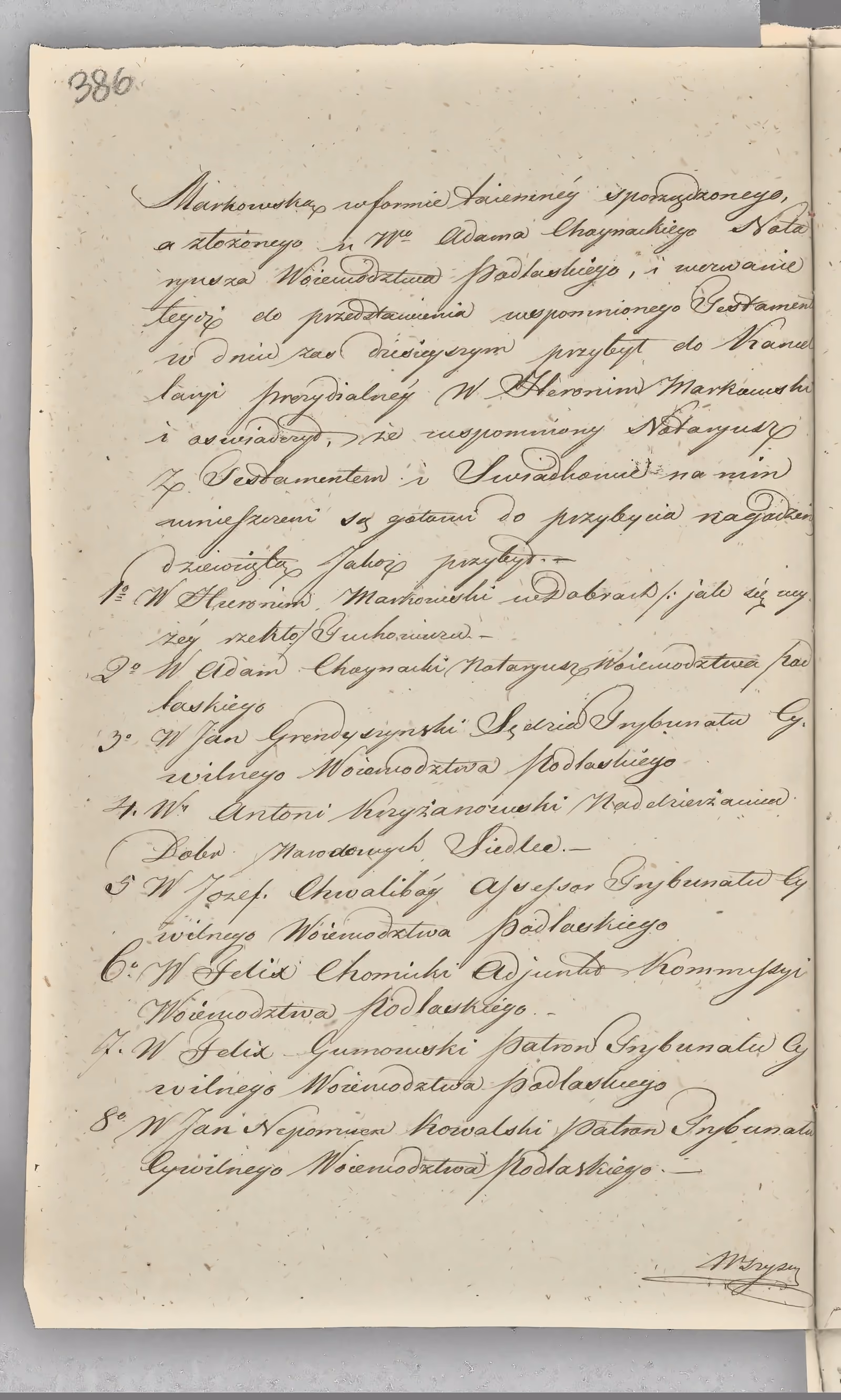 Chojnacki 71/1820, s. 9