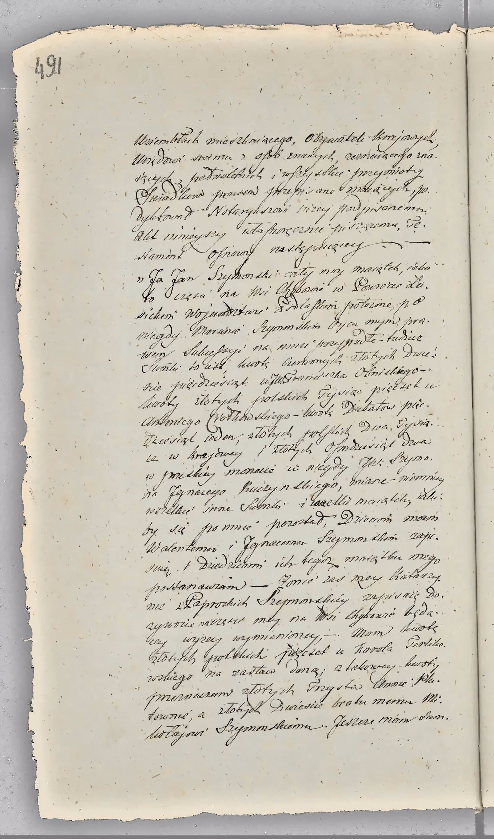 Chojnacki 91/1820, s. 2