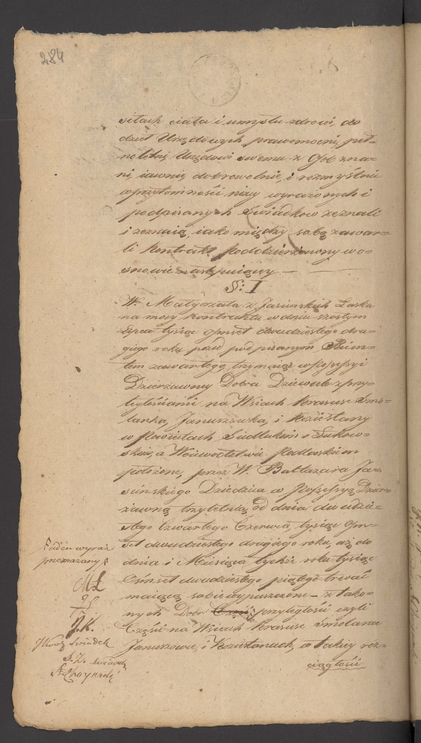 Chojnacki 83/1823, s. 2