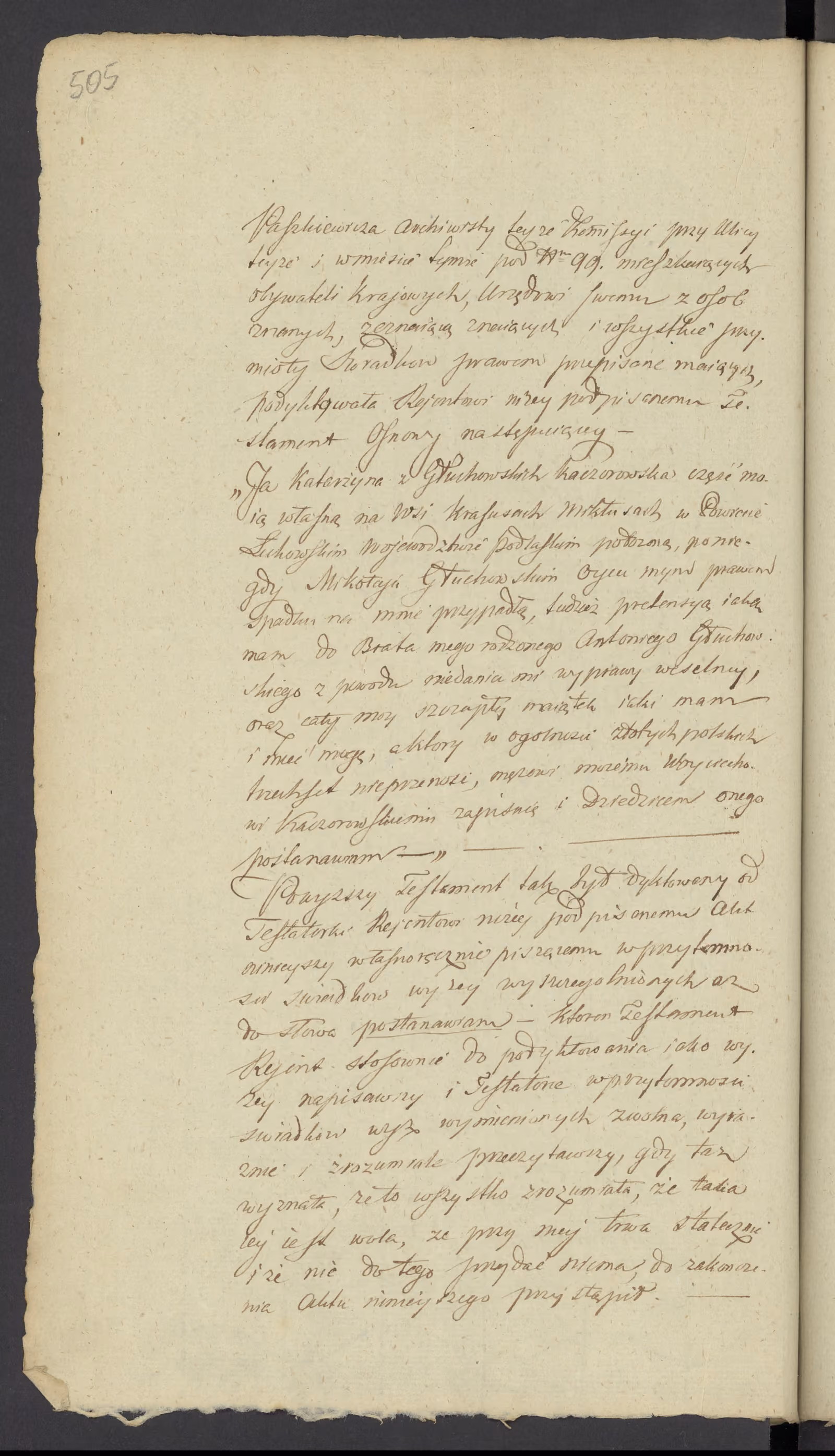 Chojnacki 135/1826, s. 2