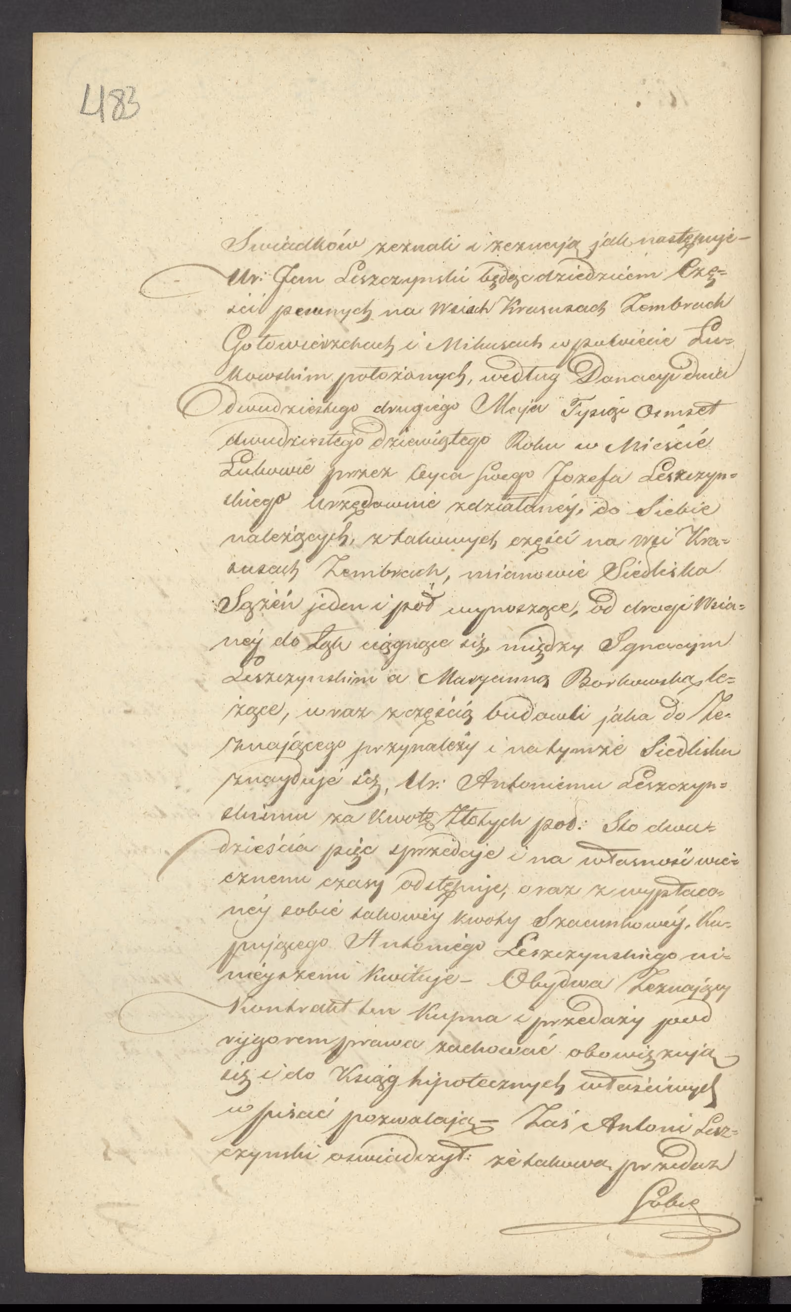 Chojnacki 105/1839, s. 2