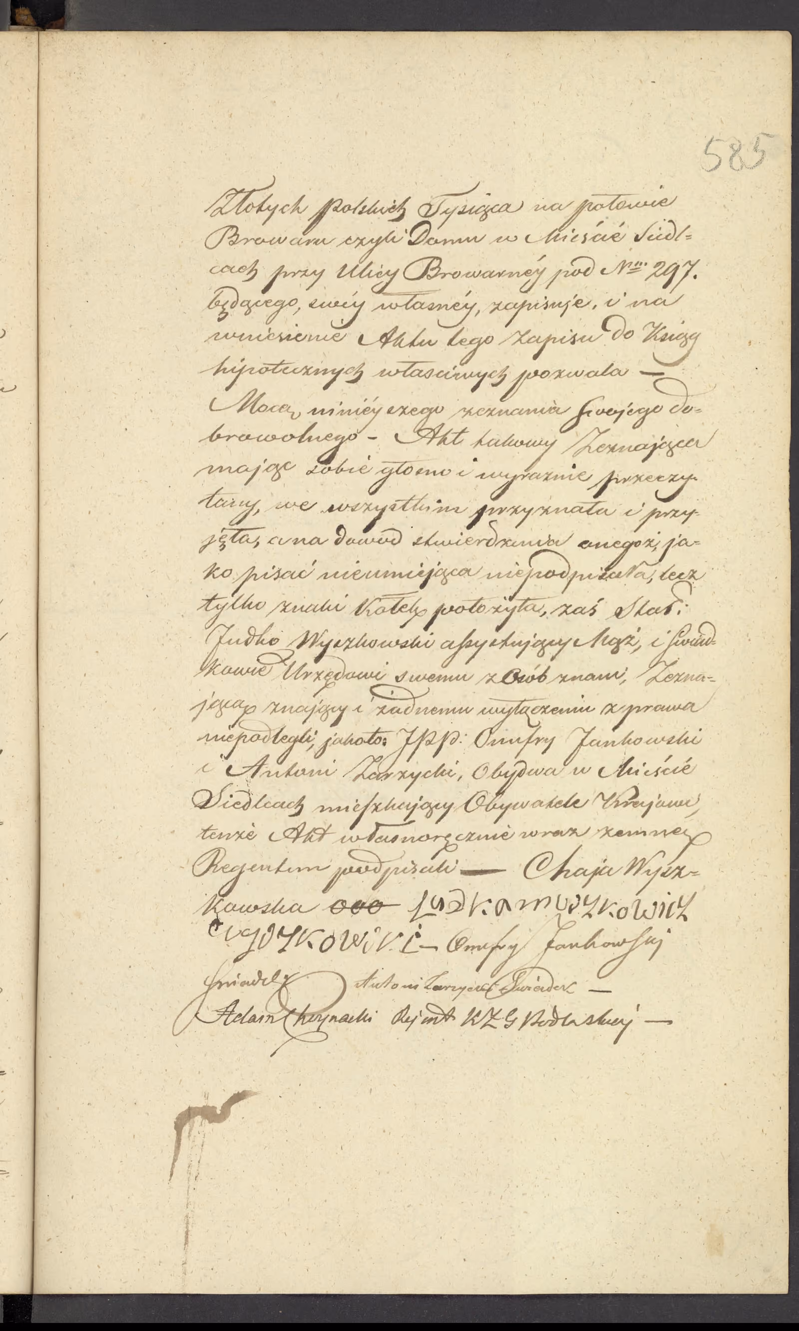 Chojnacki 135/1839, s. 3