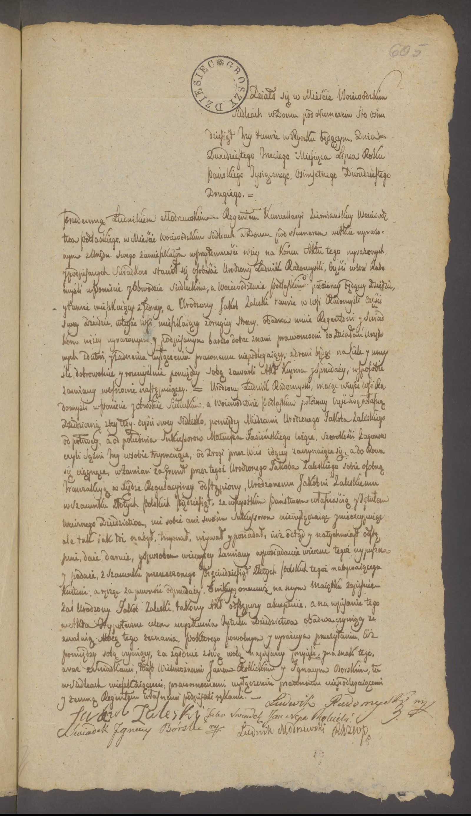 Modrzewski 180/1822, s. 1