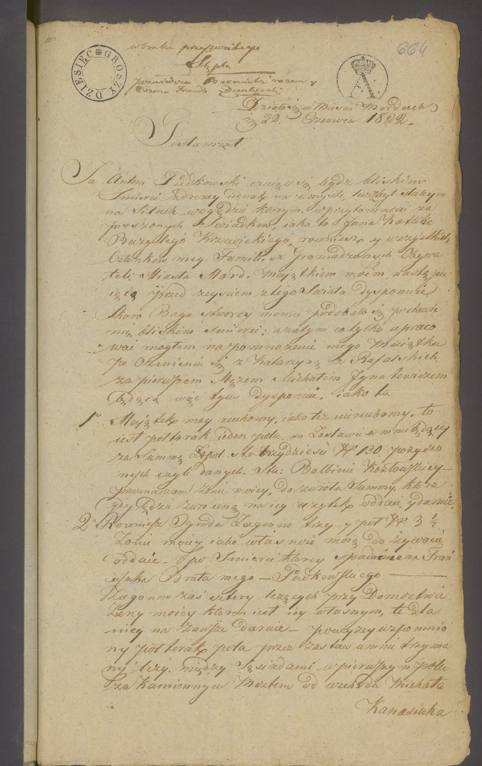 Modrzewski 194/1822, s. 4