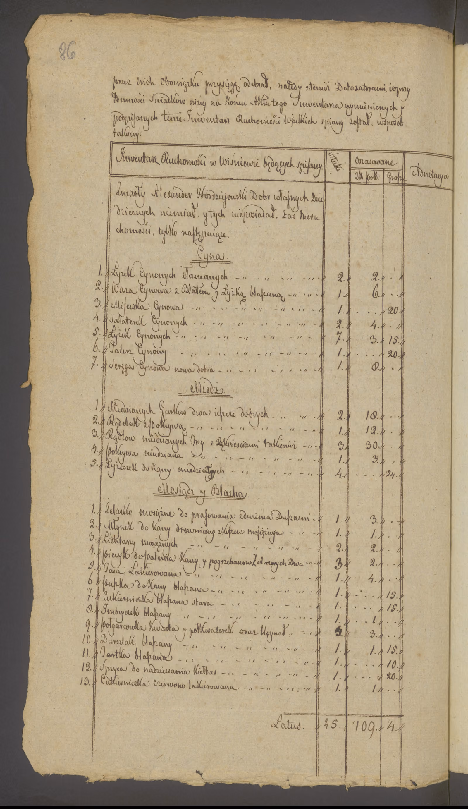 Modrzewski 35/1822, s. 2