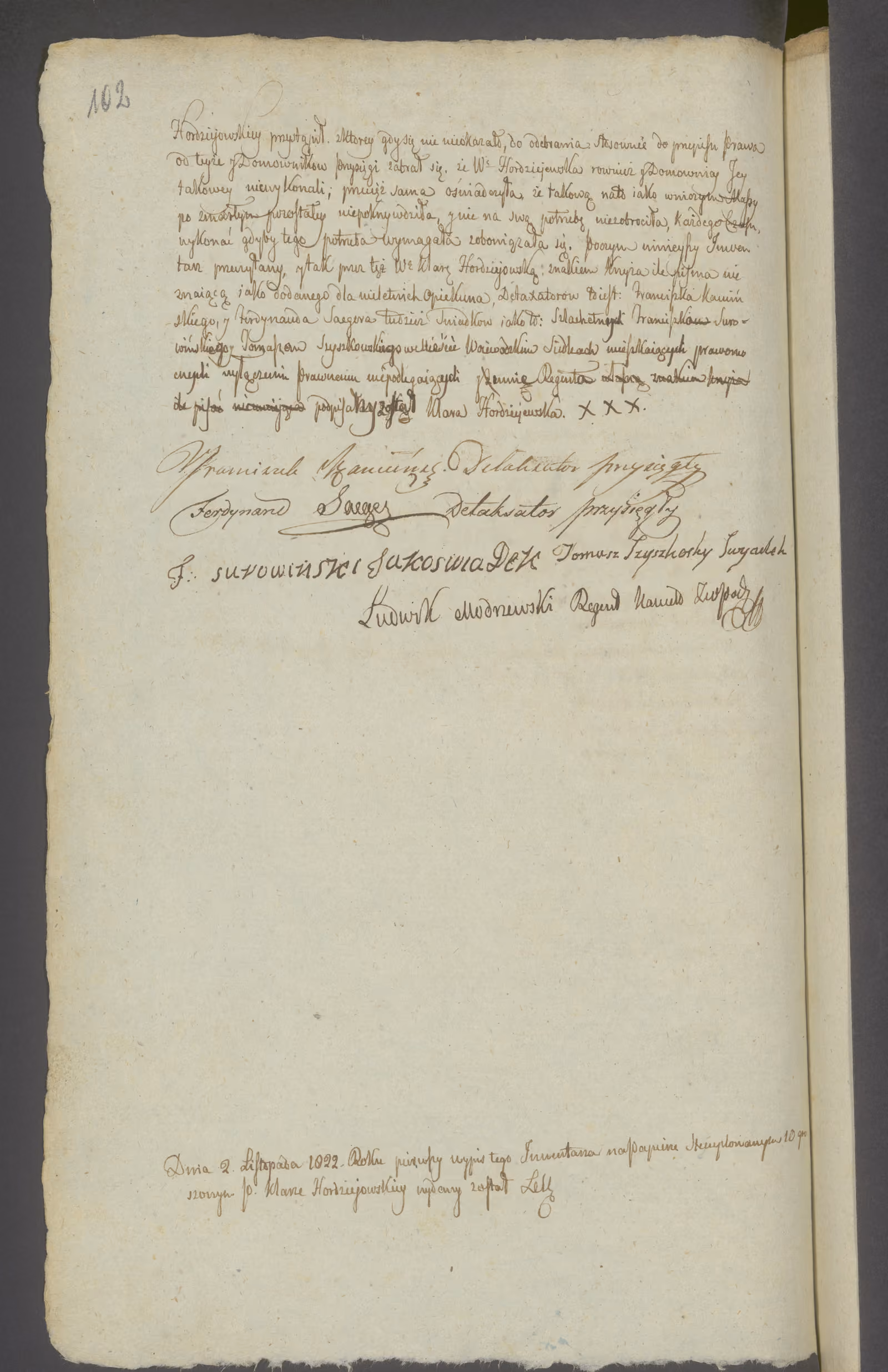 Modrzewski 35/1822, s. 4