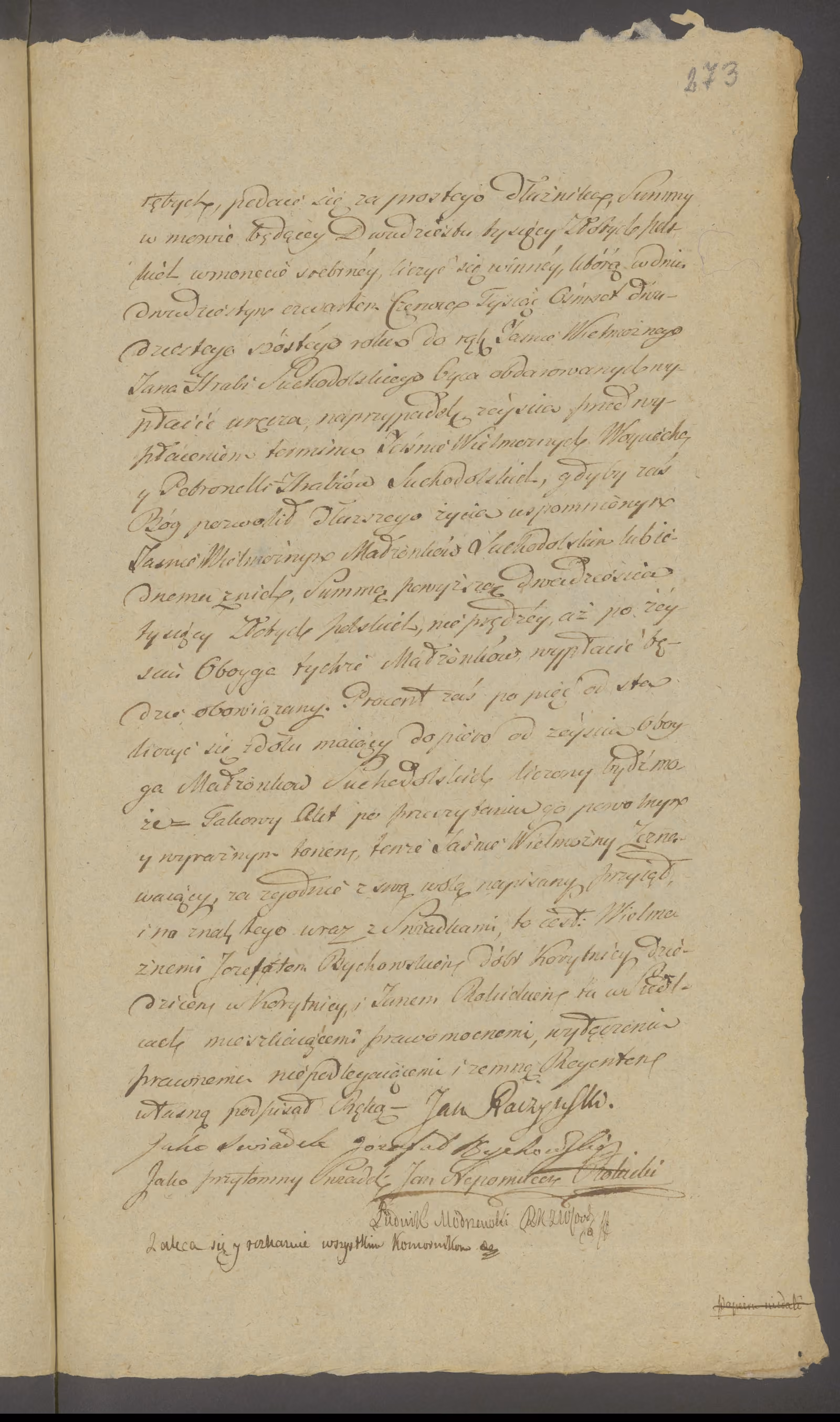 Modrzewski 77/1822, s. 2