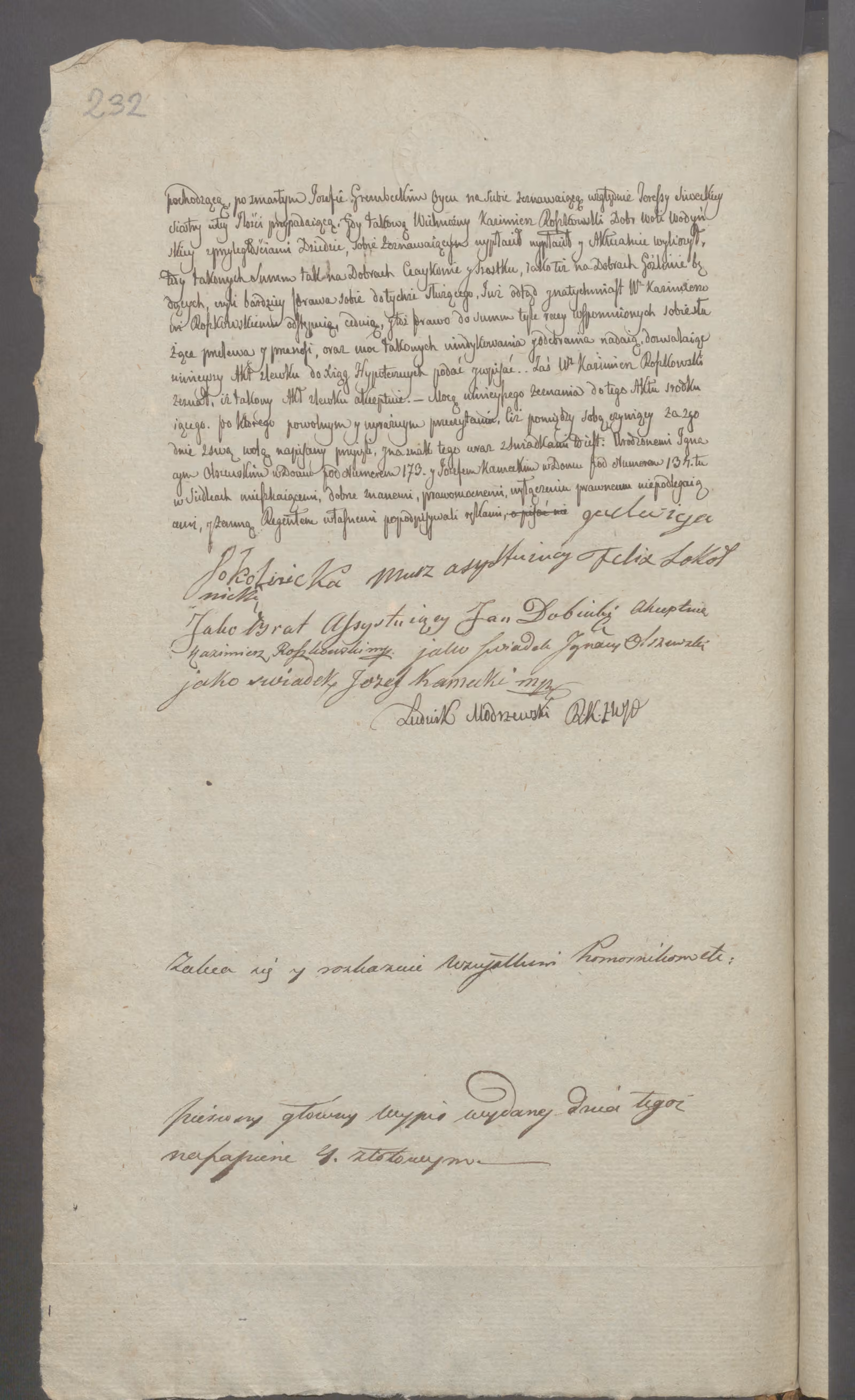 Modrzewski 105/1823, s. 2