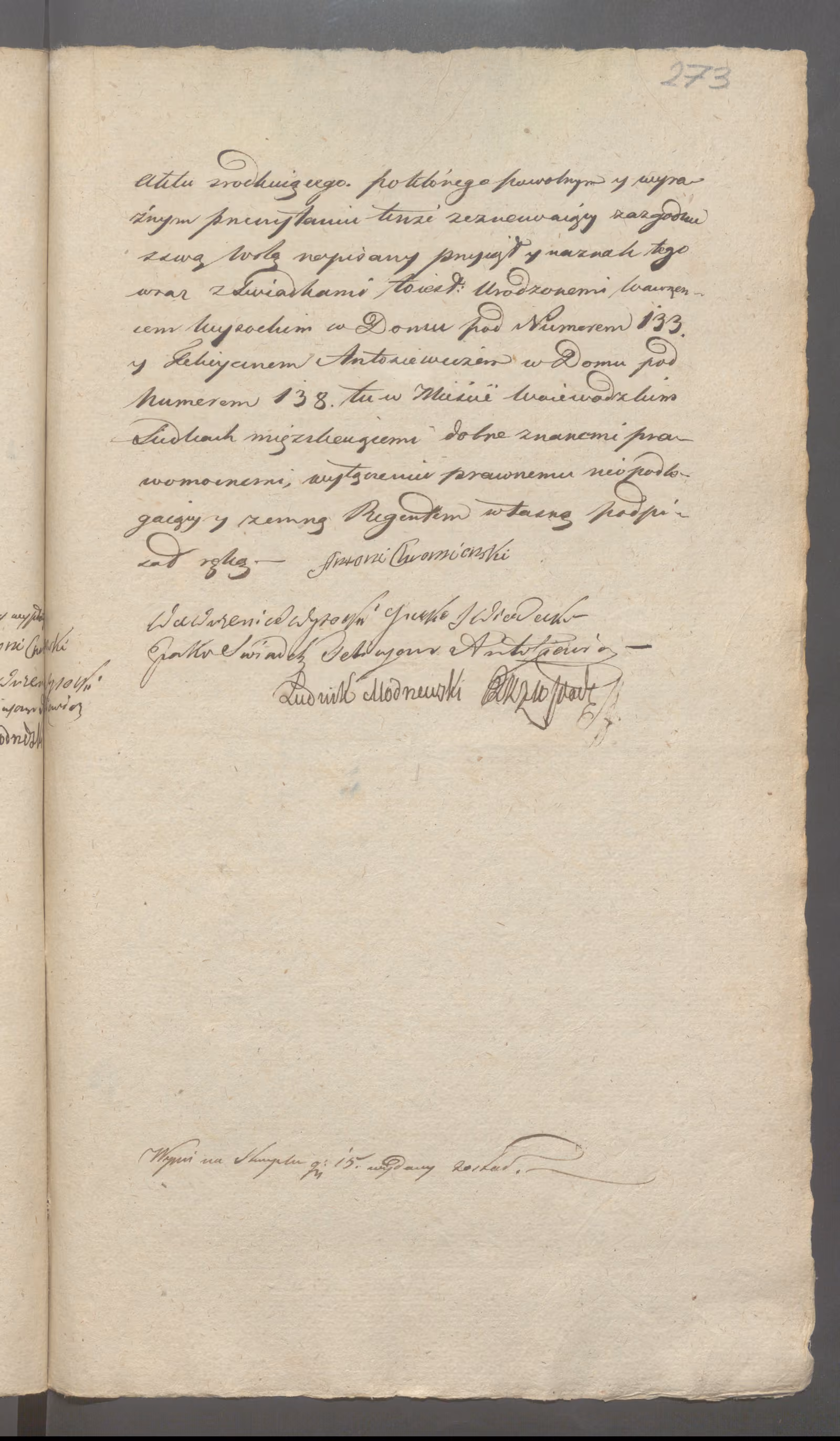 Modrzewski 121/1823, s. 3
