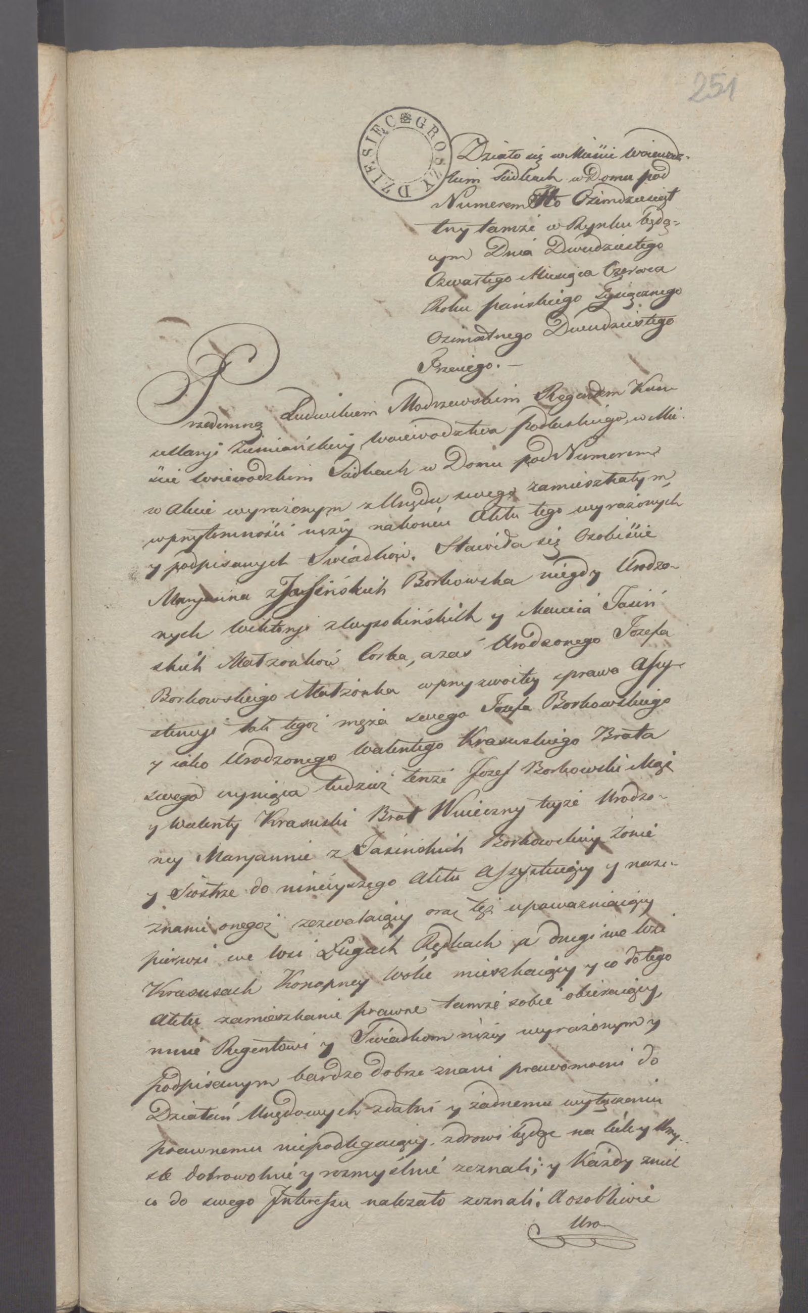 Modrzewski 147/1823, s. 1