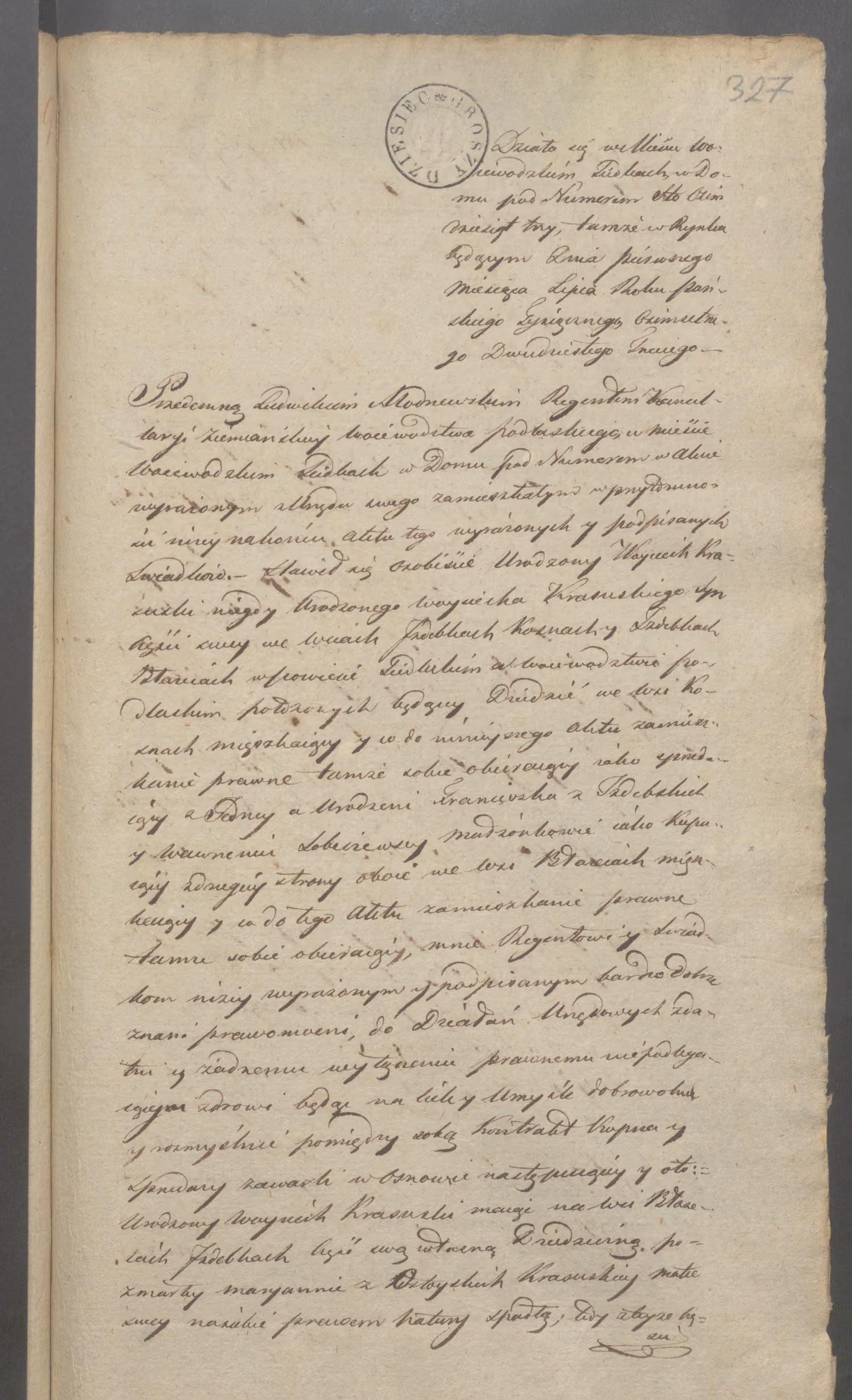 Modrzewski 169/1823, s. 3
