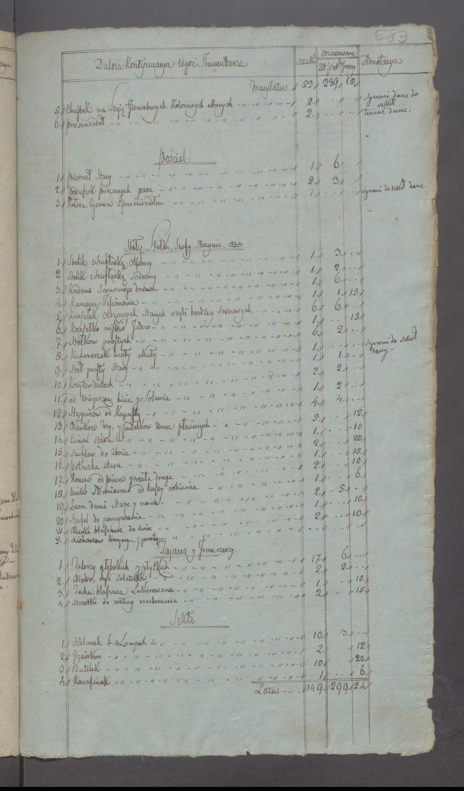 Modrzewski 277/1823, s. 3