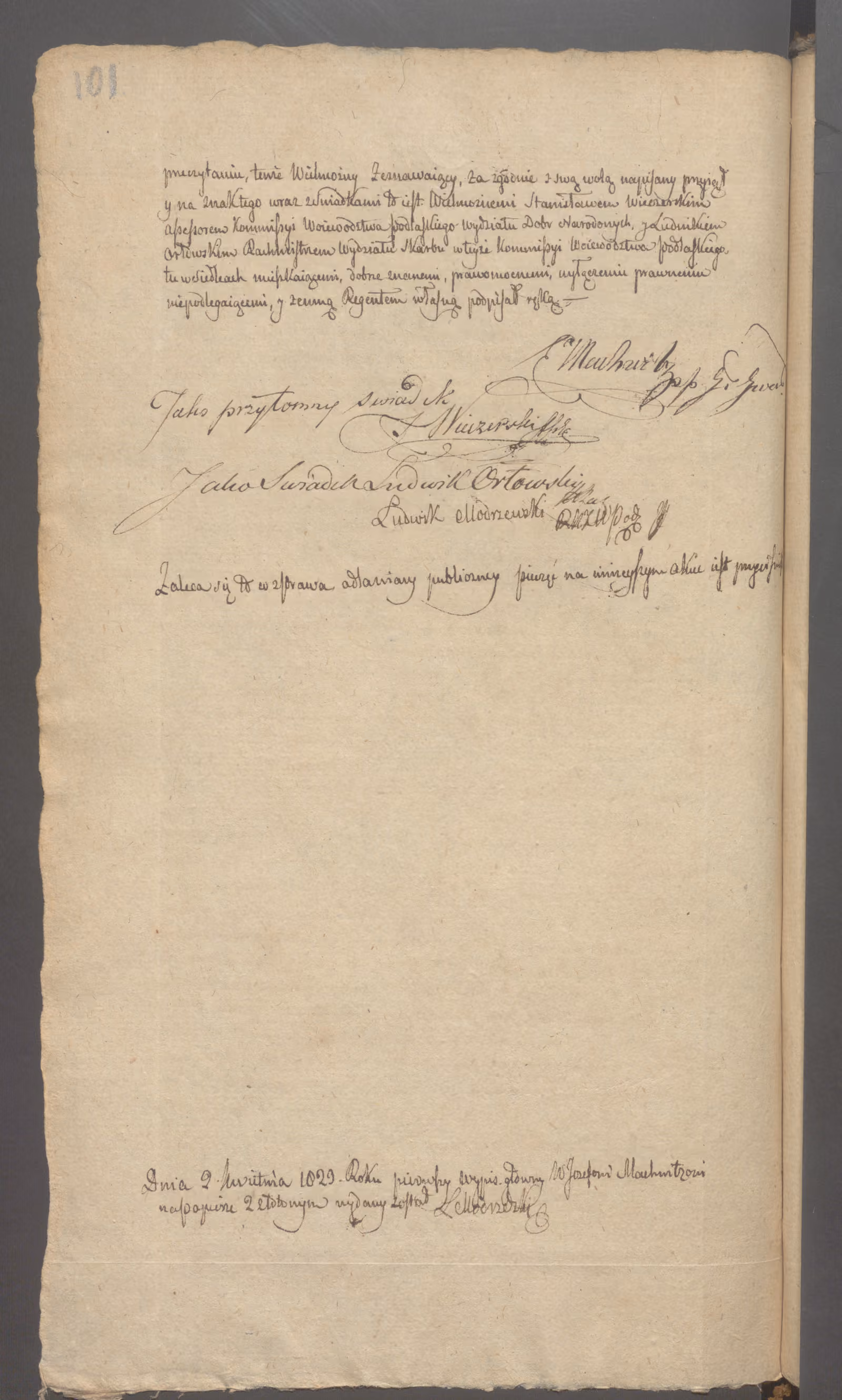 Modrzewski 47/1823, s. 2