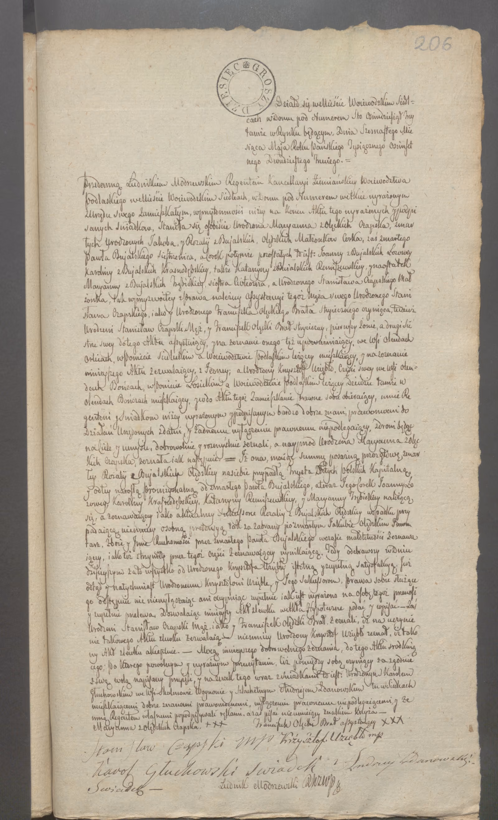 Modrzewski 92/1823, s. 1