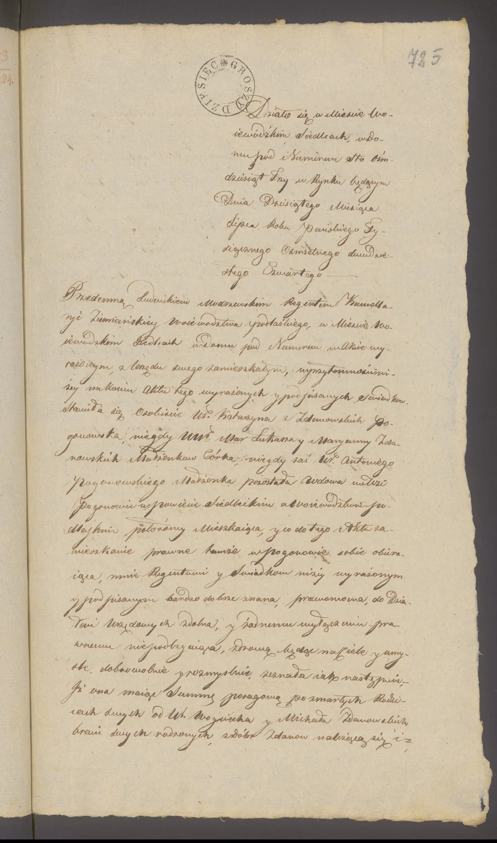 Modrzewski 184/1824, s. 1