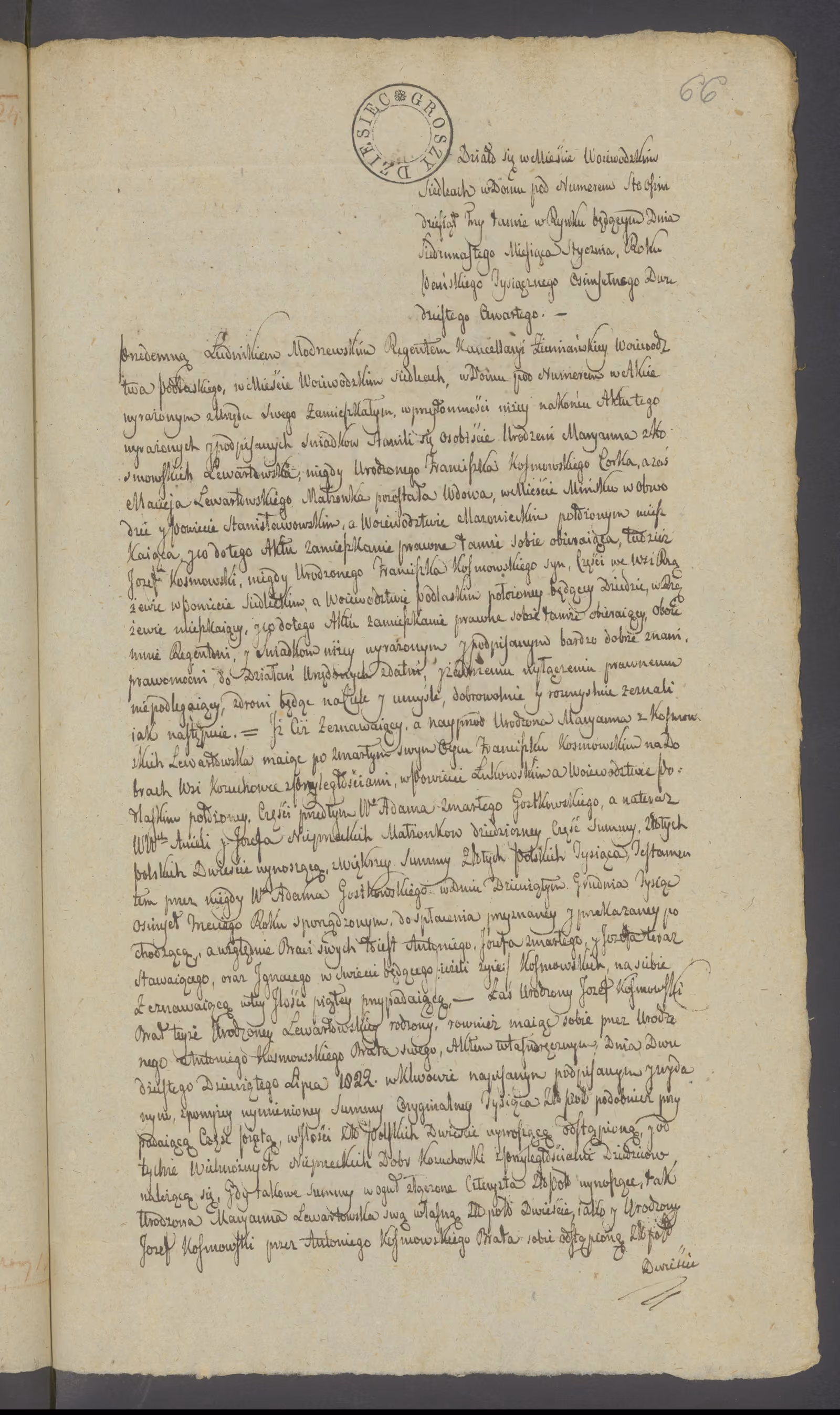 Modrzewski 21/1824, s. 1