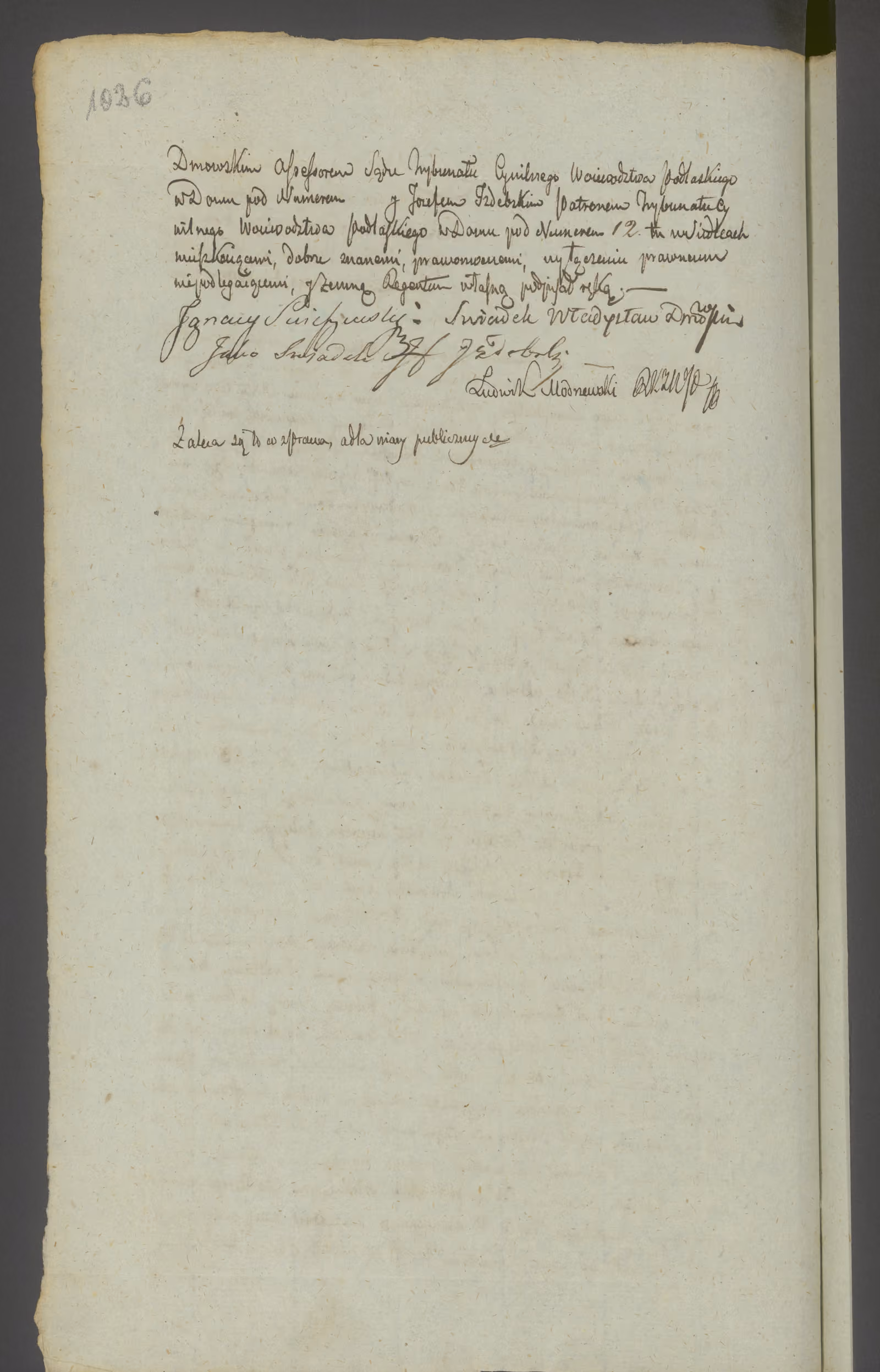 Modrzewski 282/1824, s. 1