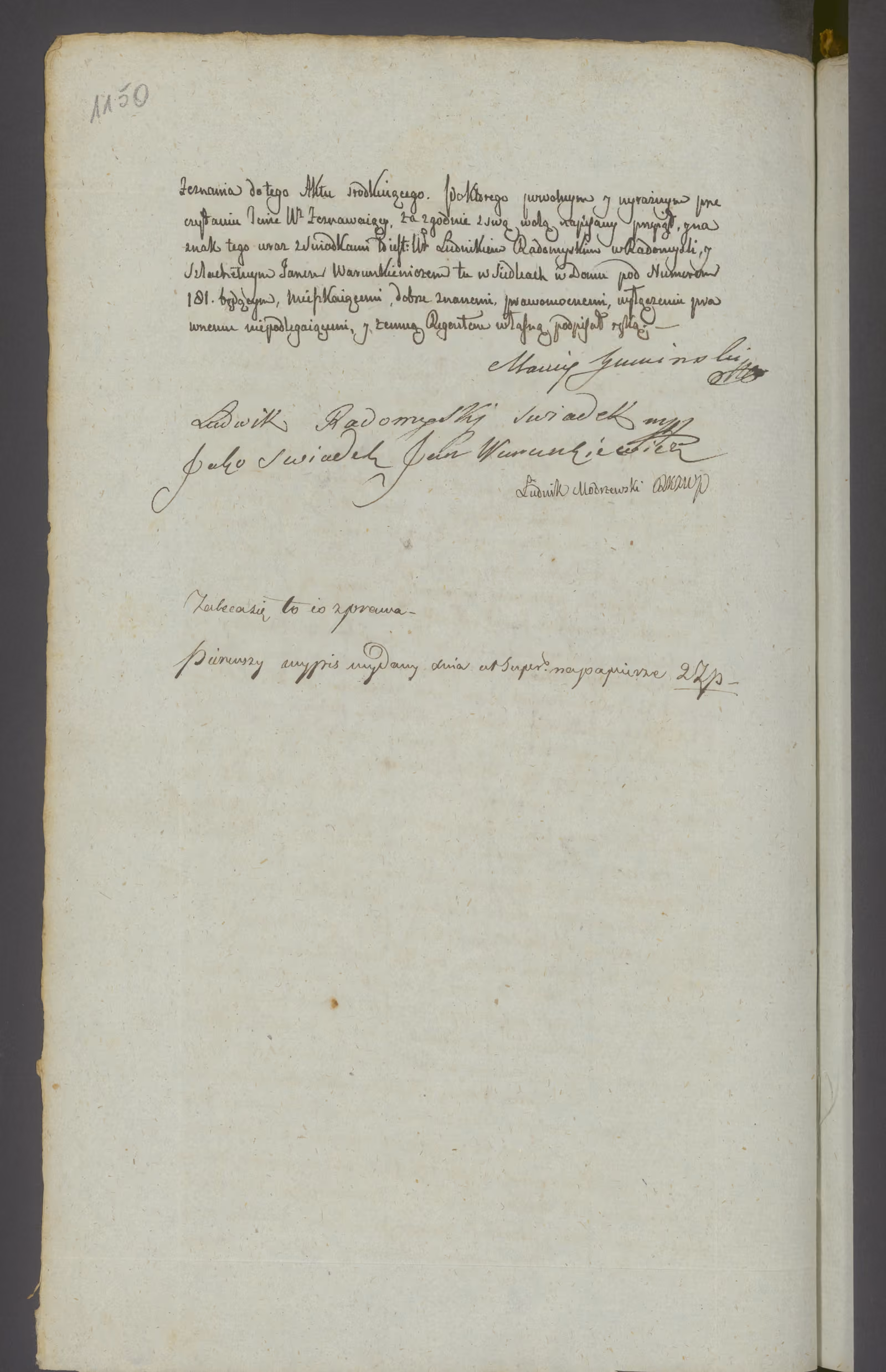 Modrzewski 313/1824, s. 1