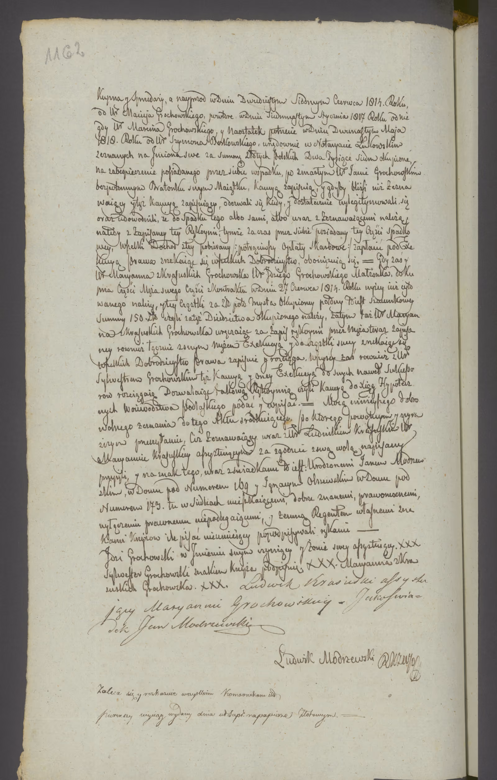 Modrzewski 317/1824, s. 1