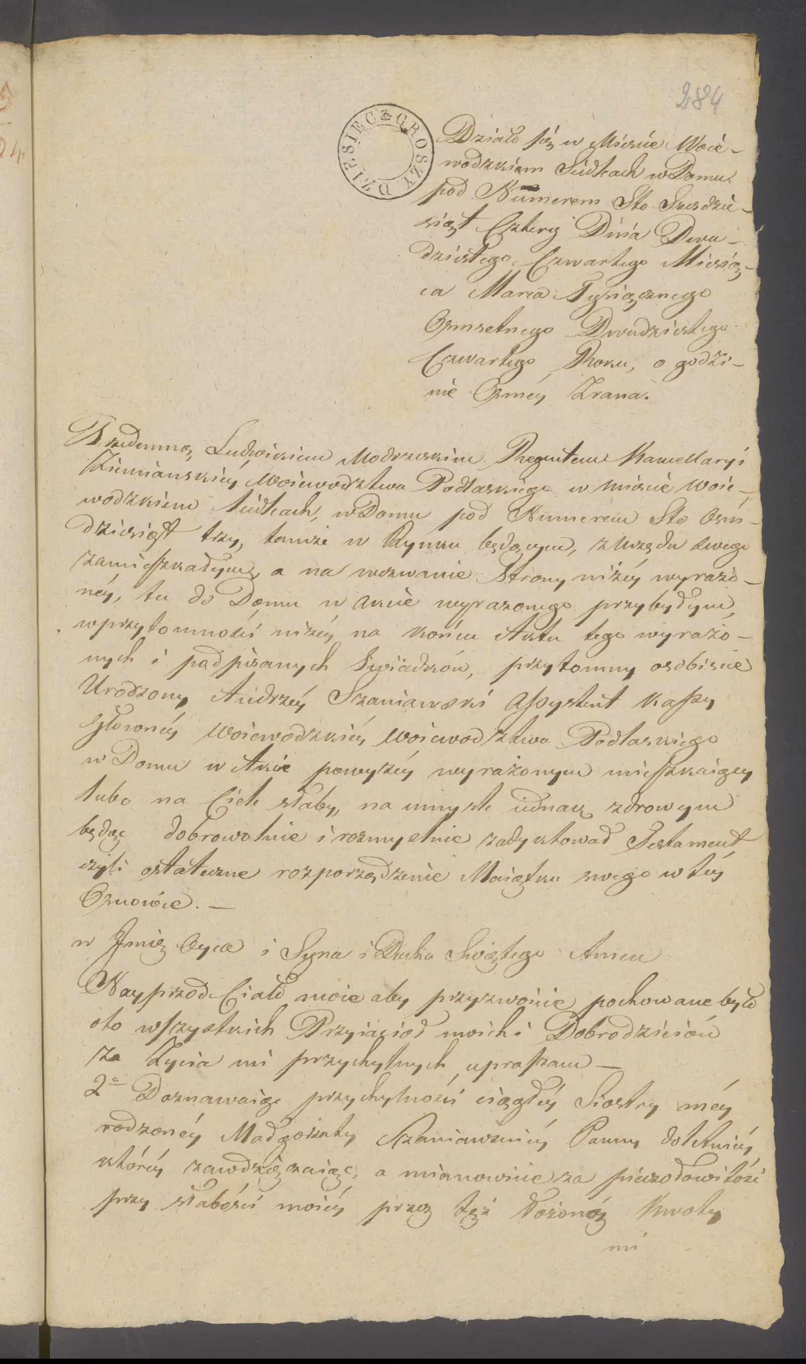 Modrzewski 76/1824, s. 1