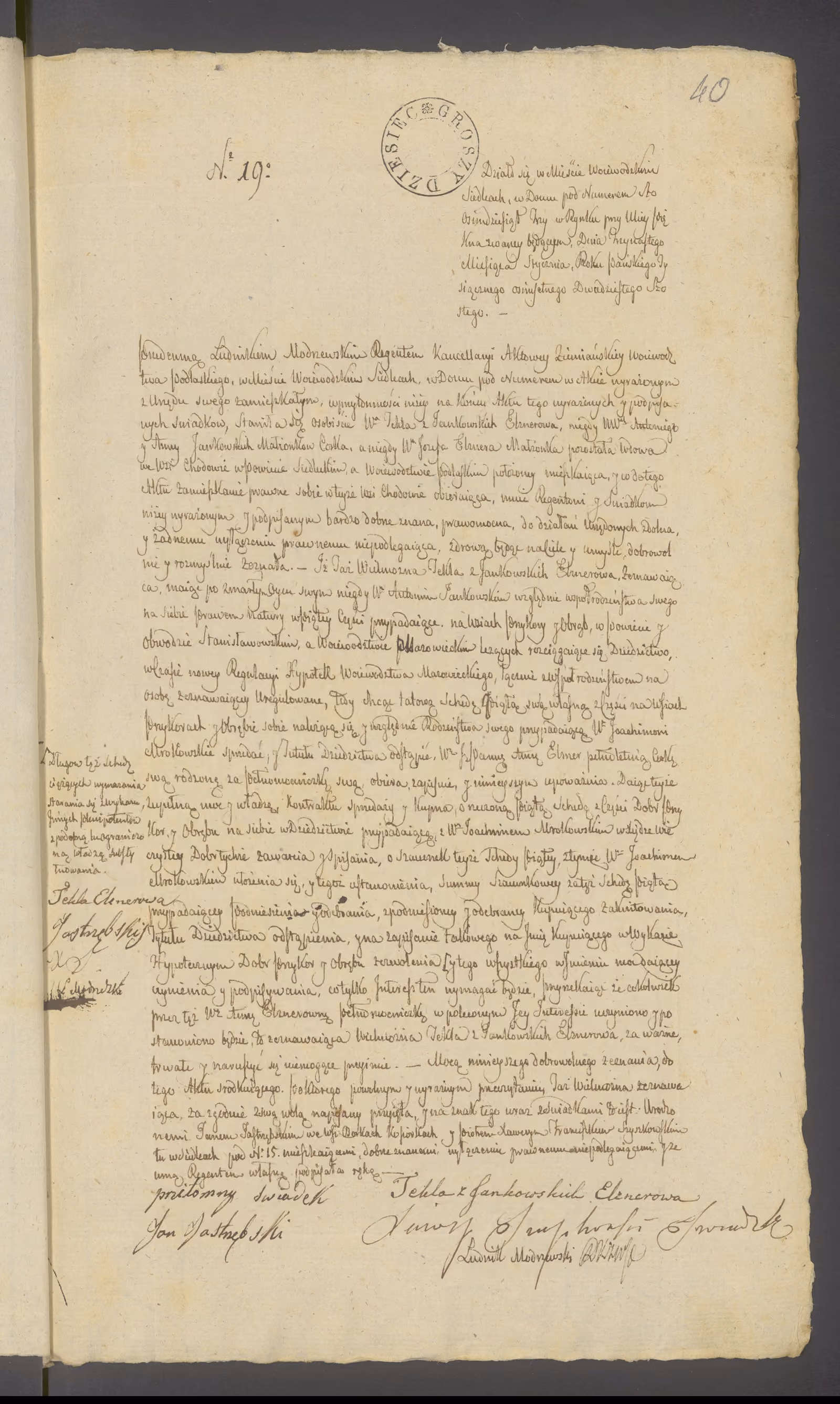 Modrzewski 19/1826, s. 1
