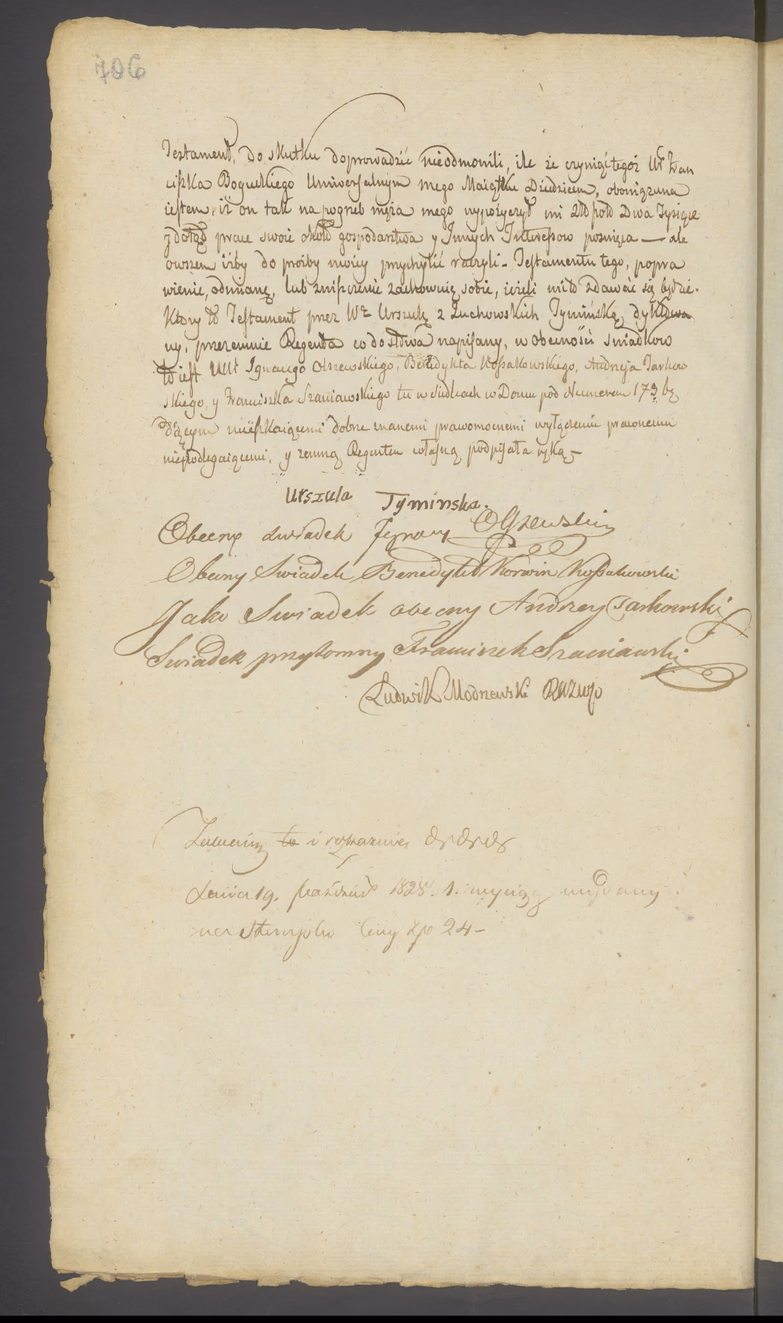 Modrzewski 254/1826, s. 2