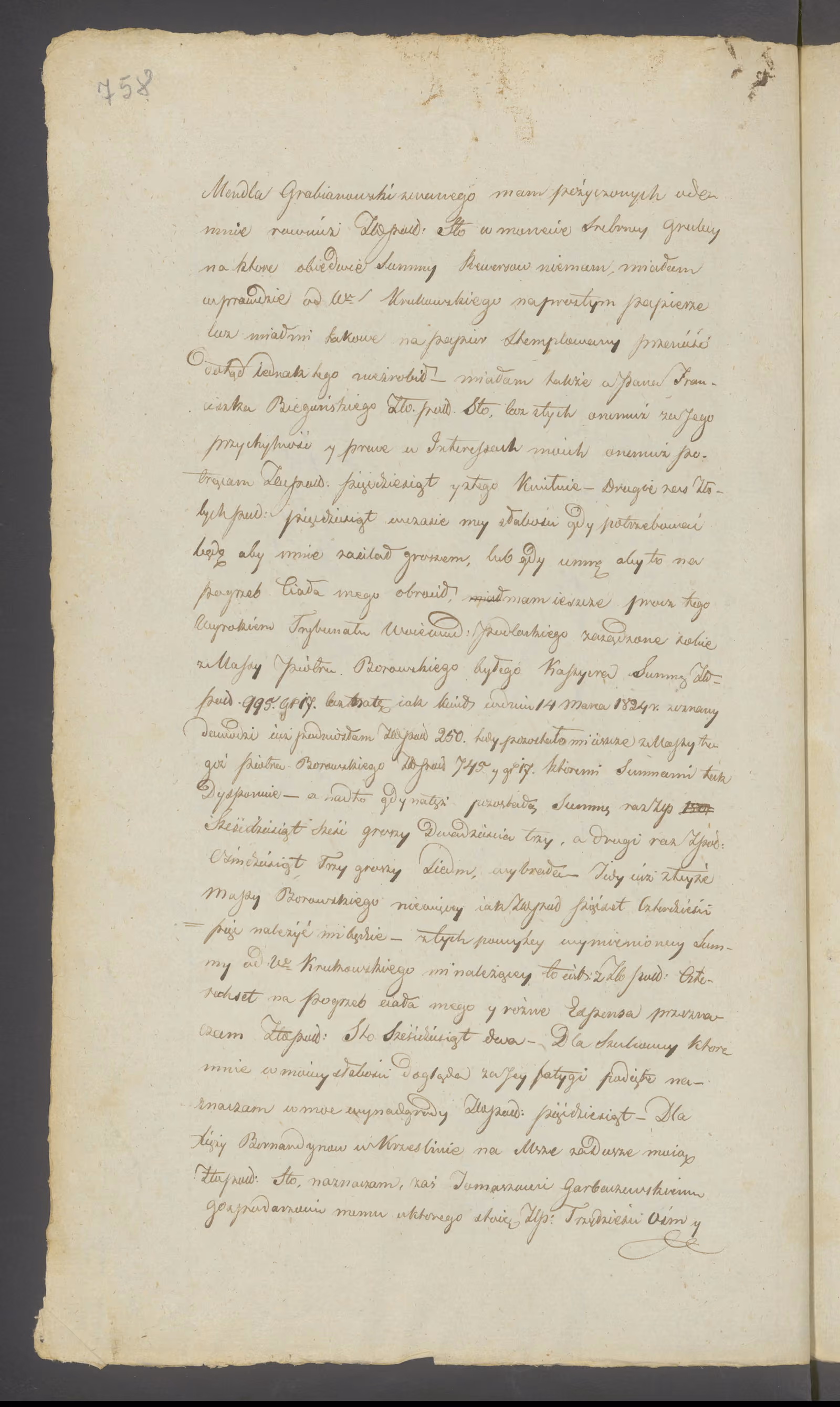 Modrzewski 274/1826, s. 2
