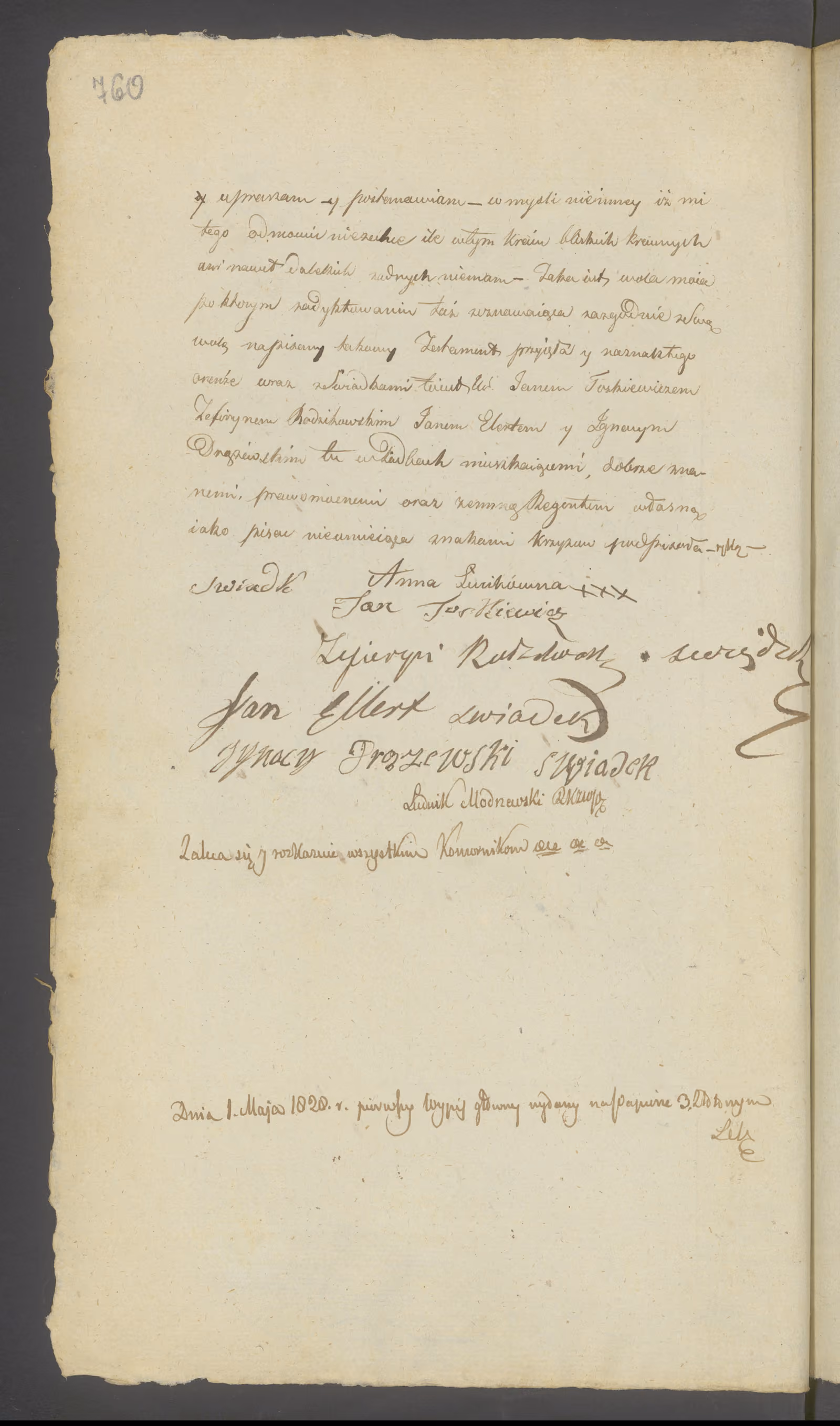 Modrzewski 274/1826, s. 4