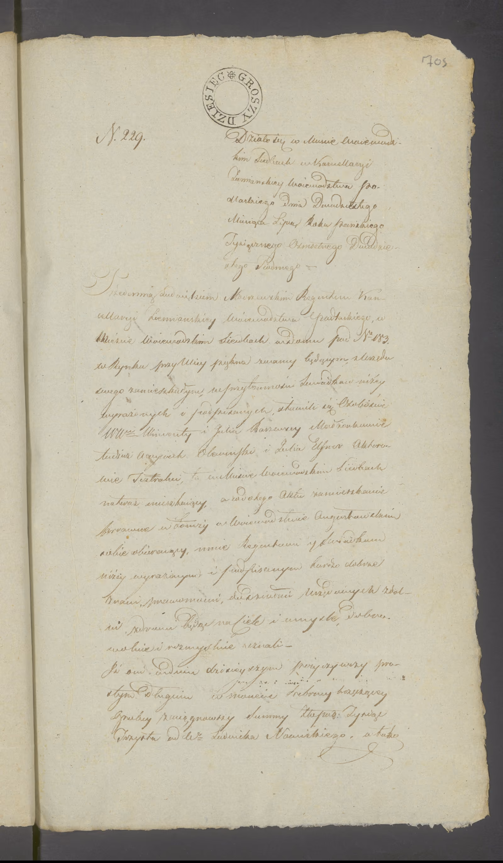 Modrzewski 229/1827, s. 1