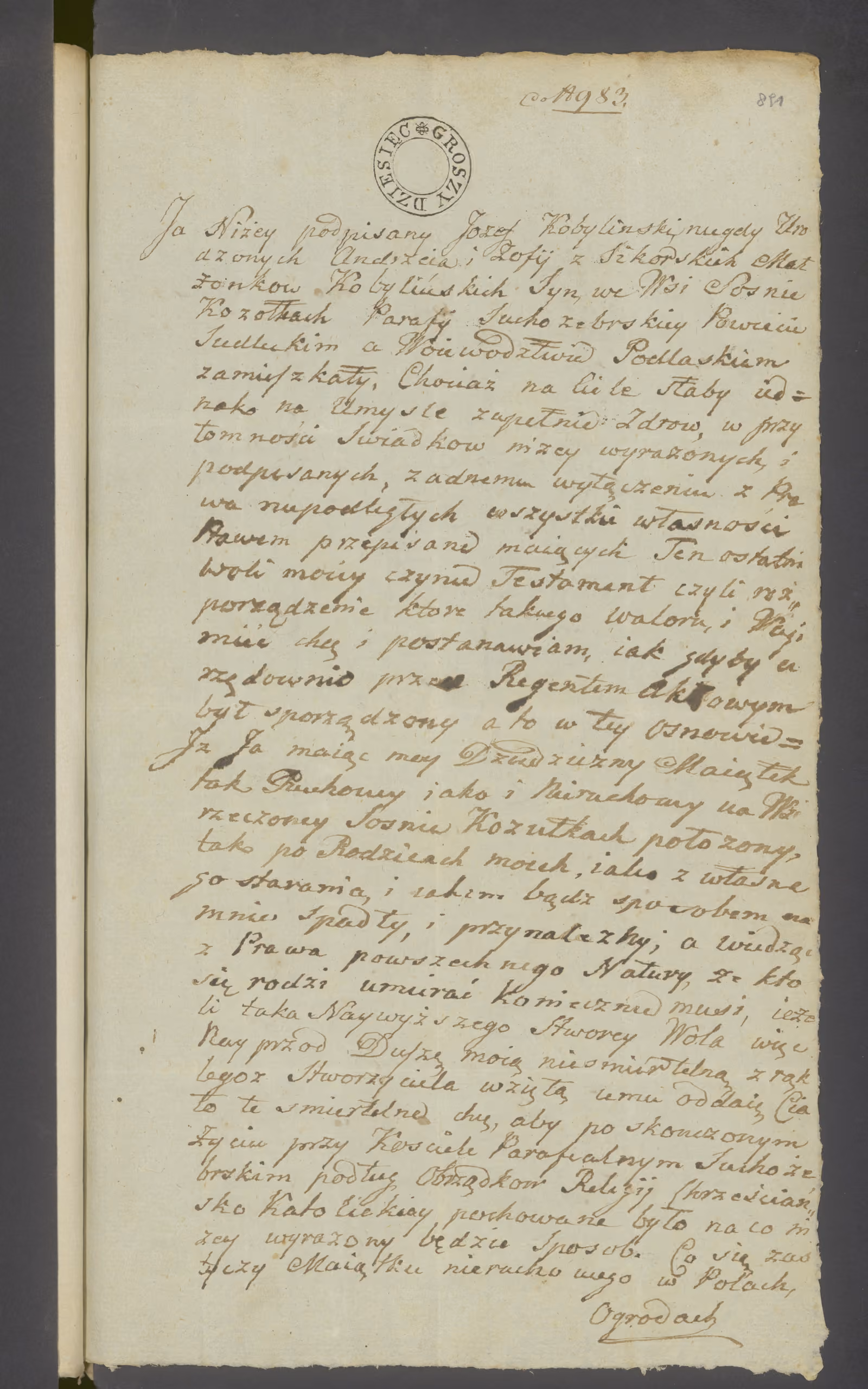 Modrzewski 291/1827, s. 4
