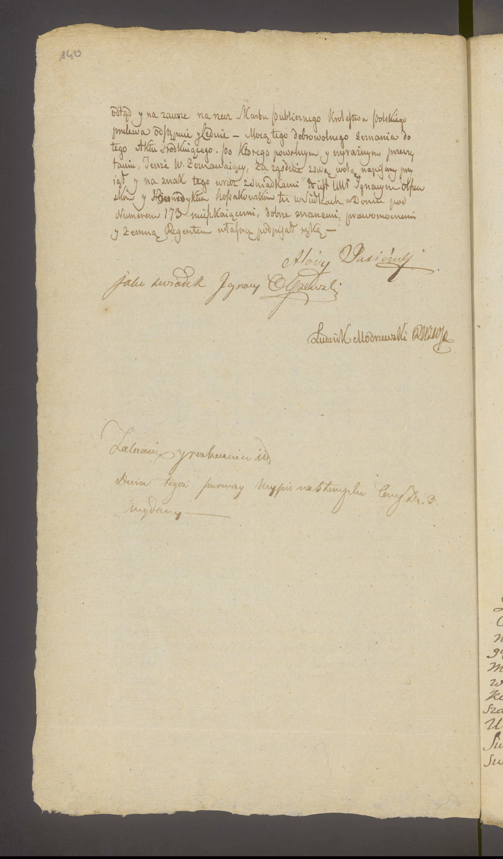 Modrzewski 50/1827, s. 2
