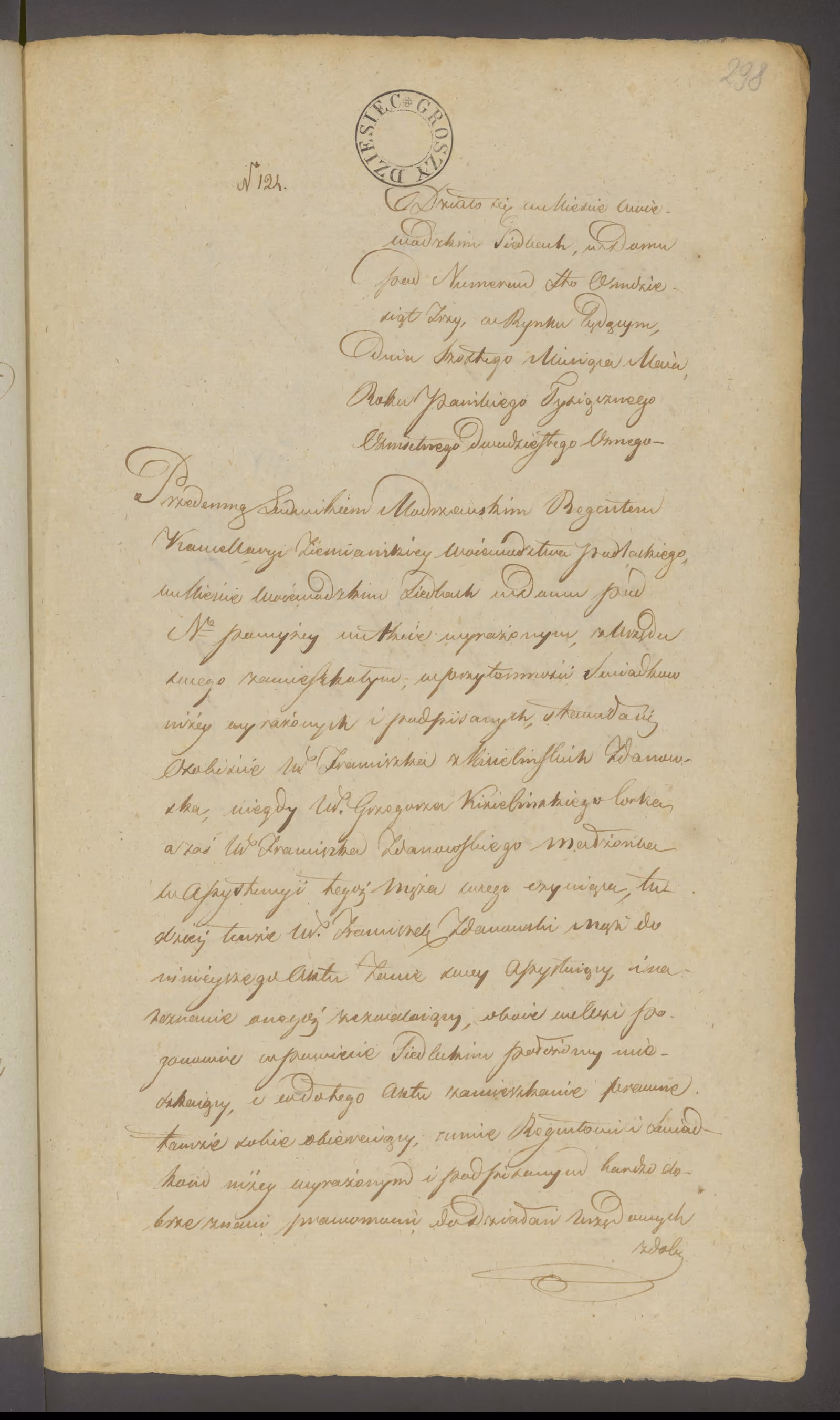 Modrzewski 124/1828, s. 1
