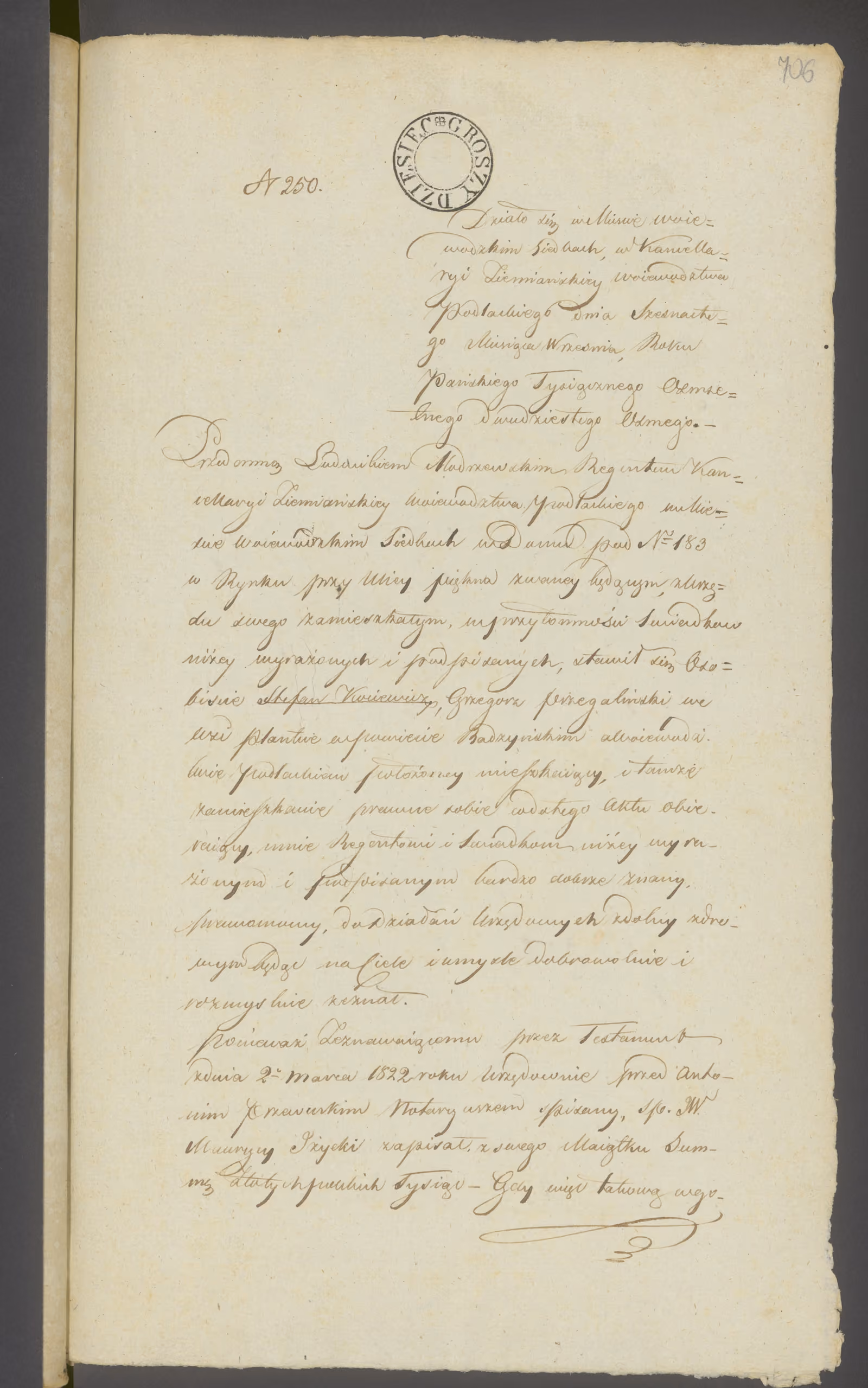 Modrzewski 250/1828, s. 1