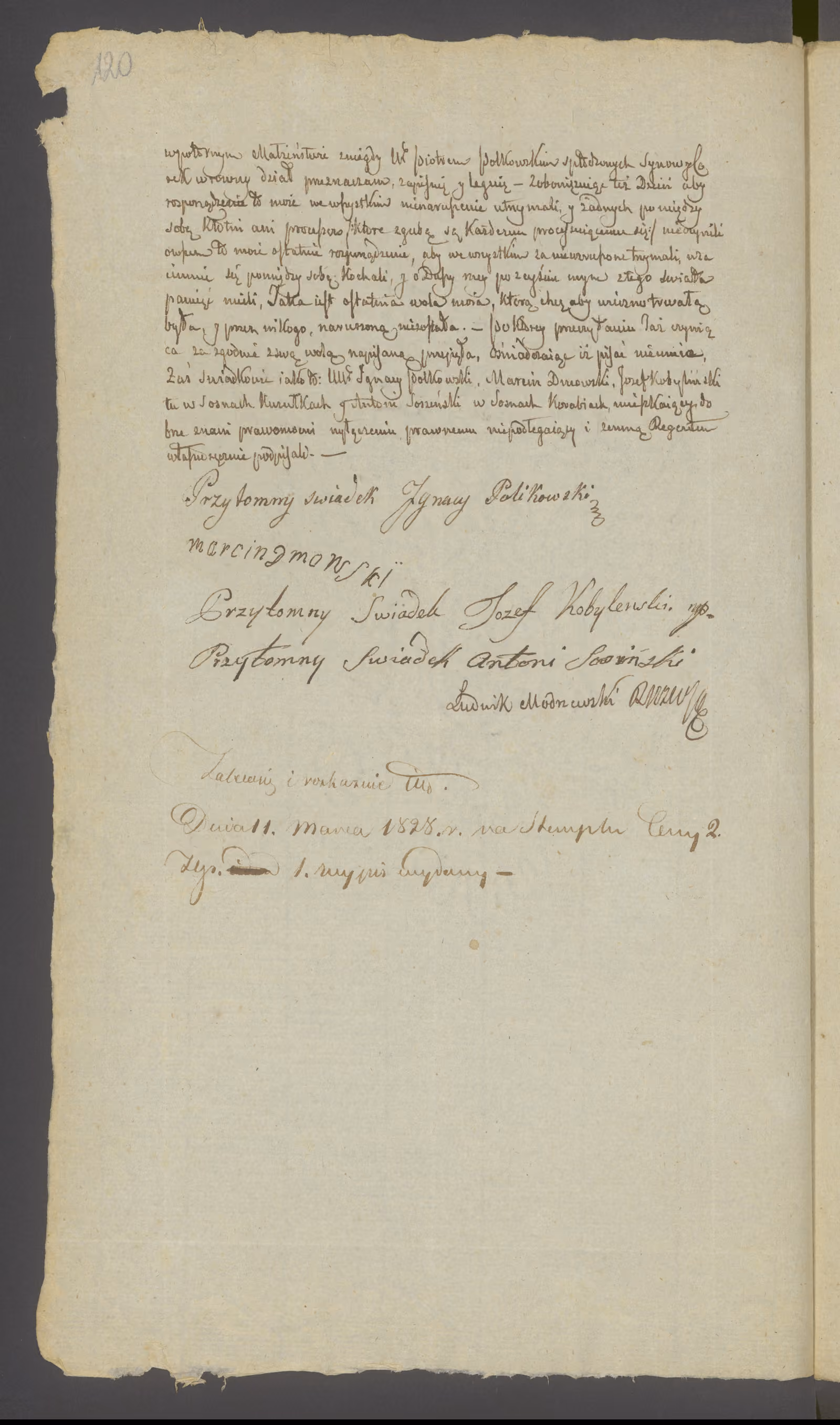 Modrzewski 43/1828, s. 2