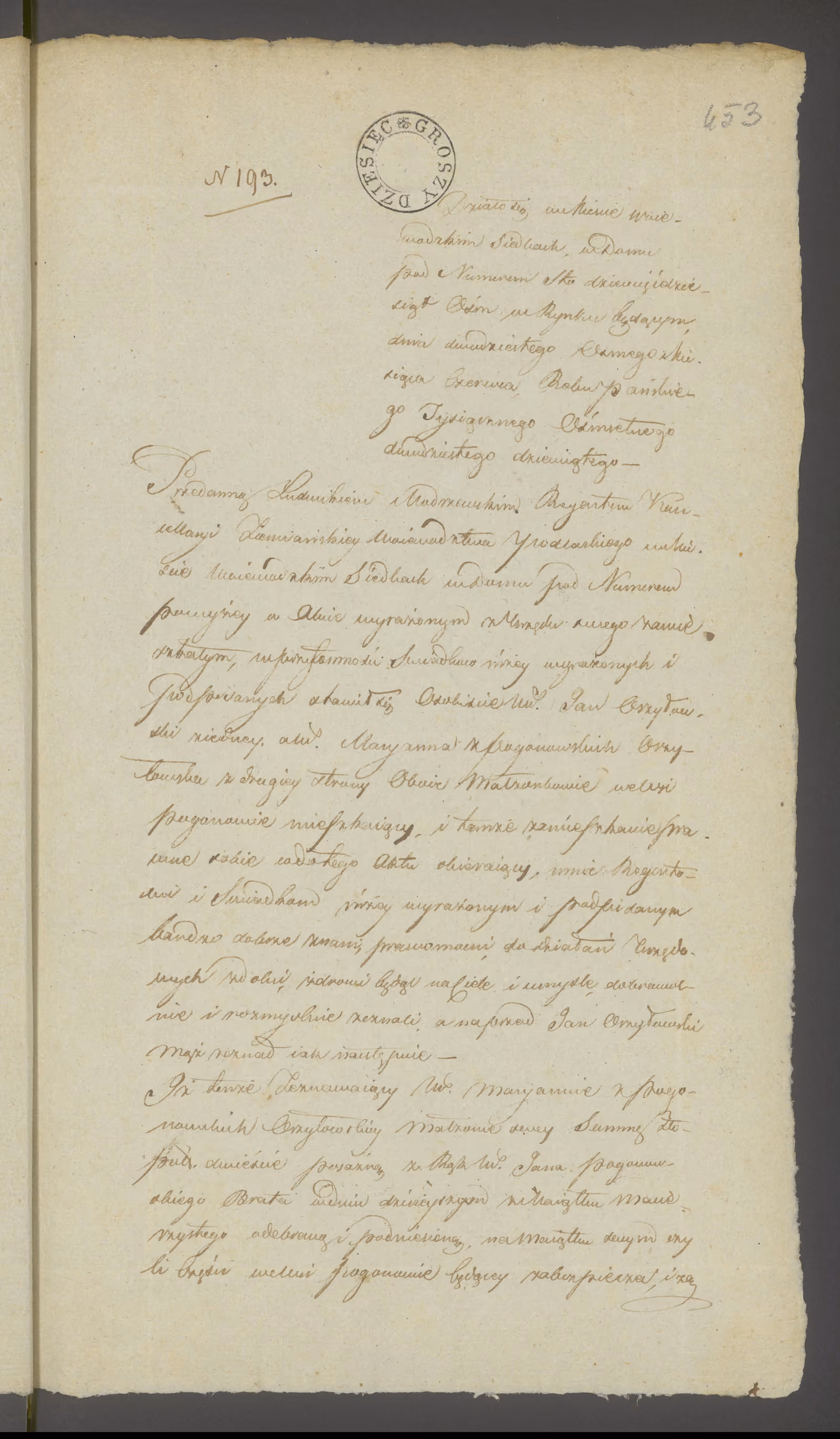Modrzewski 193/1829, s. 1