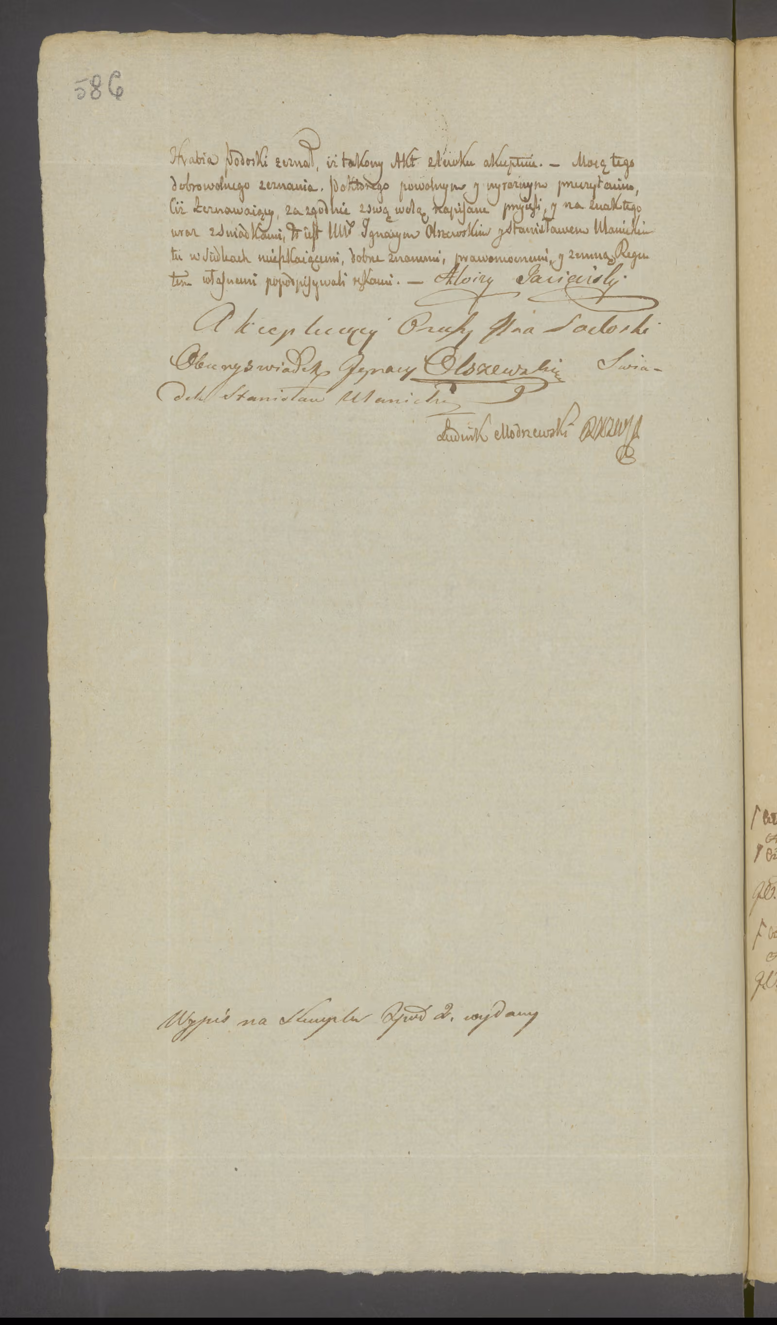 Modrzewski 239/1829, s. 2