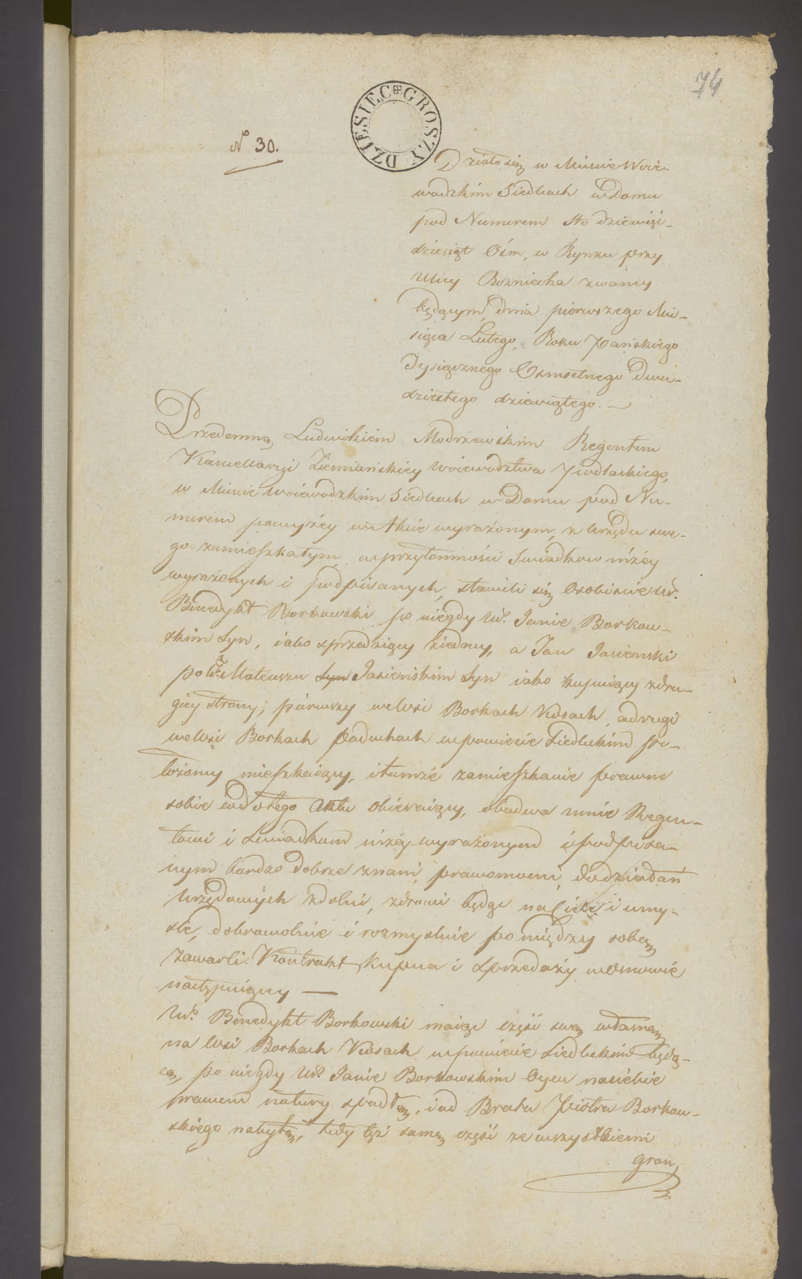 Modrzewski 30/1829, s. 1