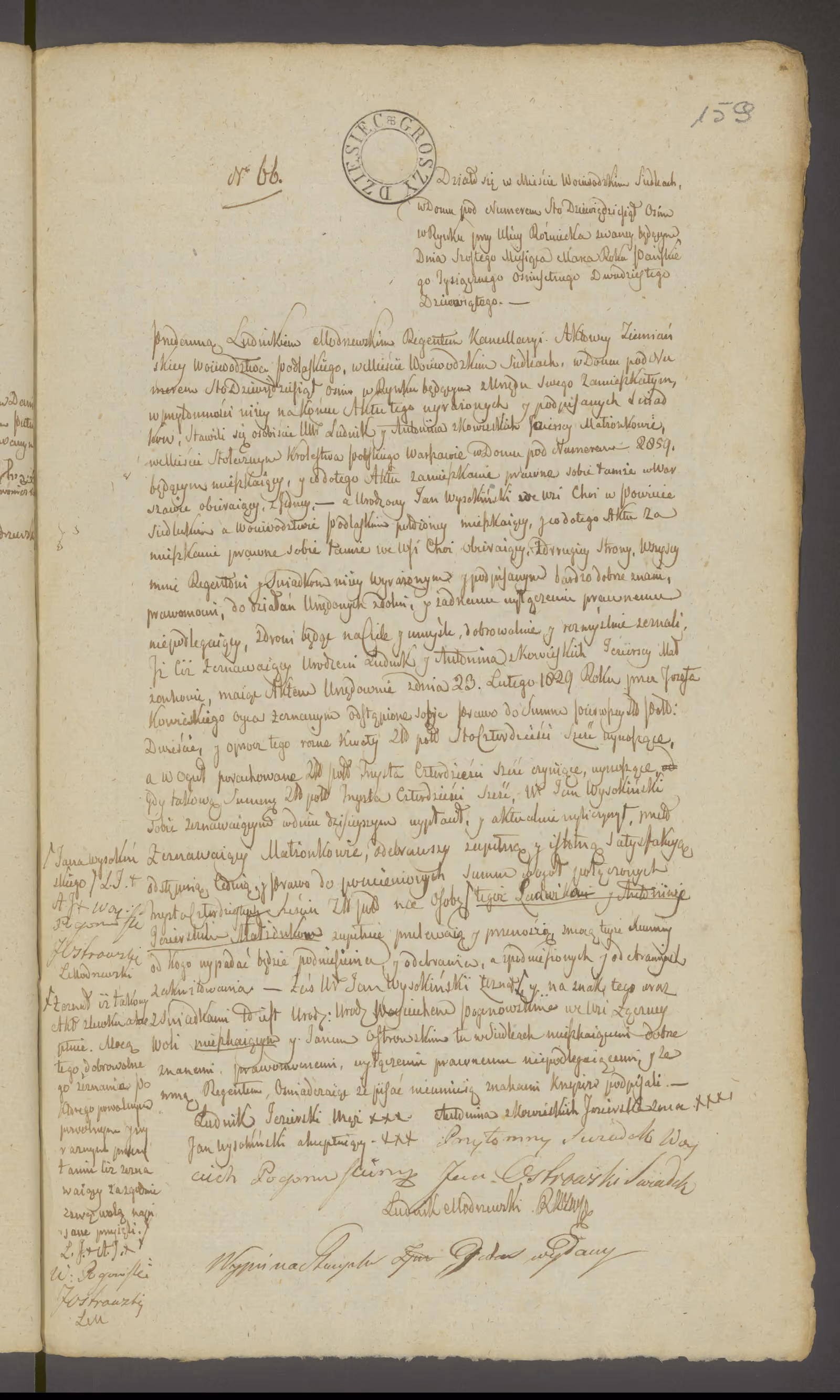 Modrzewski 66/1829, s. 1
