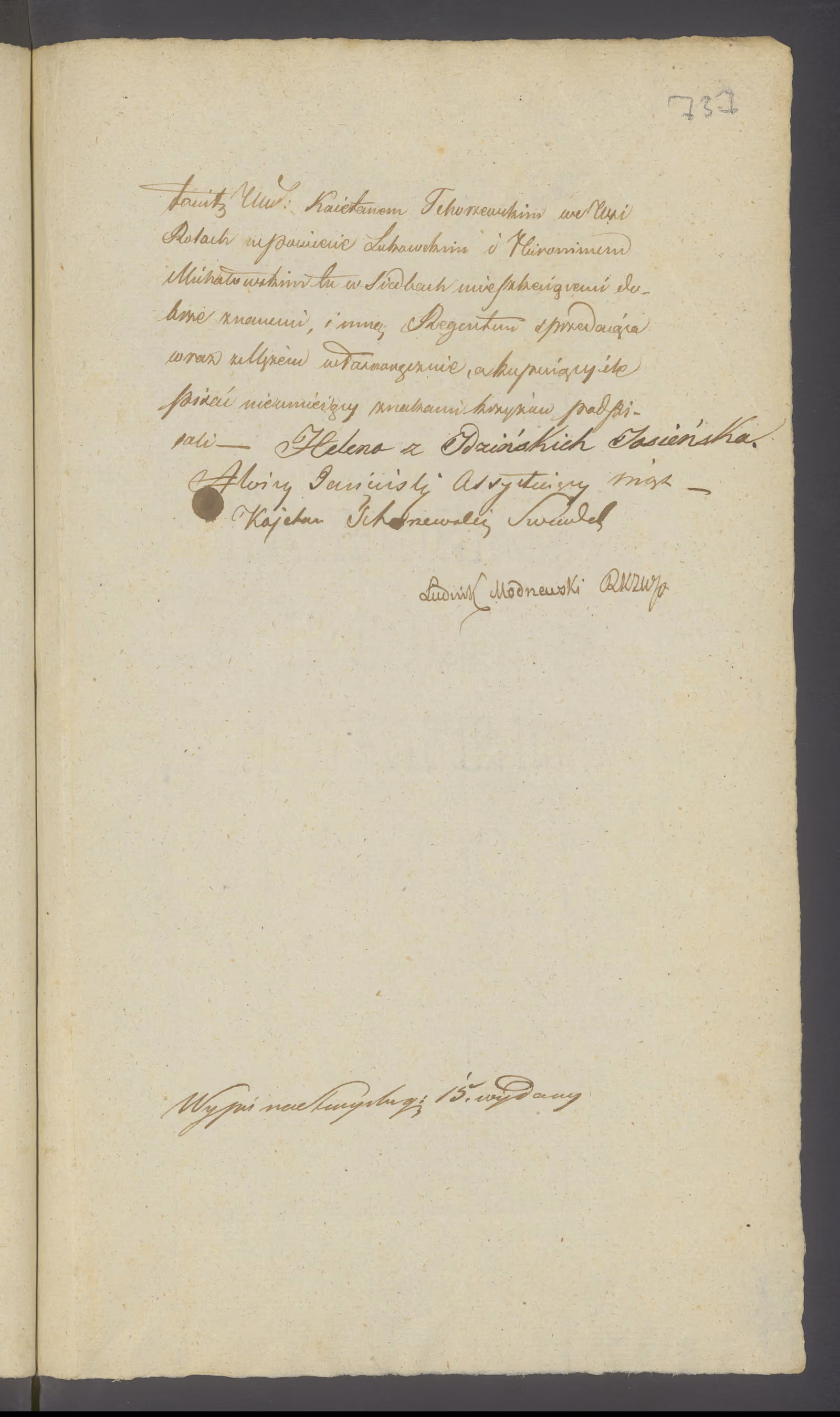 Modrzewski 279/1830, s. 3