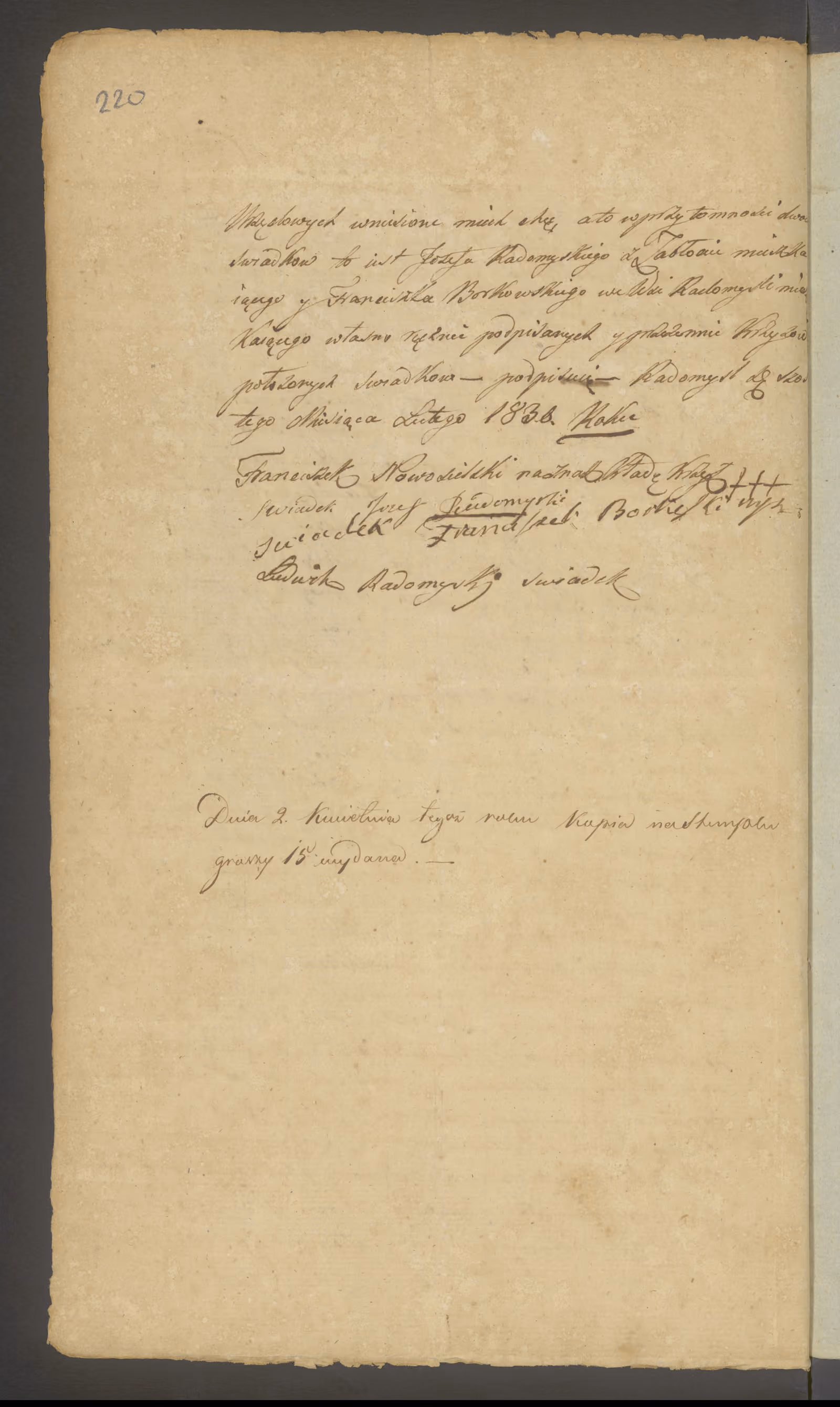 Modrzewski 65/1830, s. 2