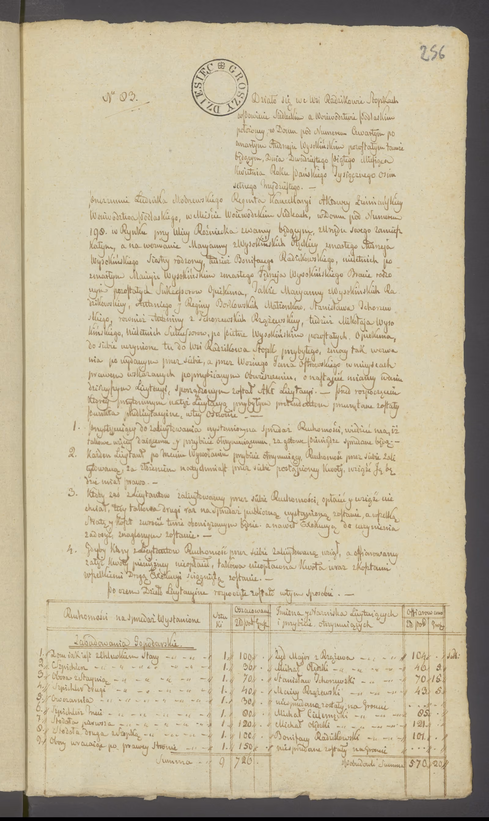 Modrzewski 83/1830, s. 1