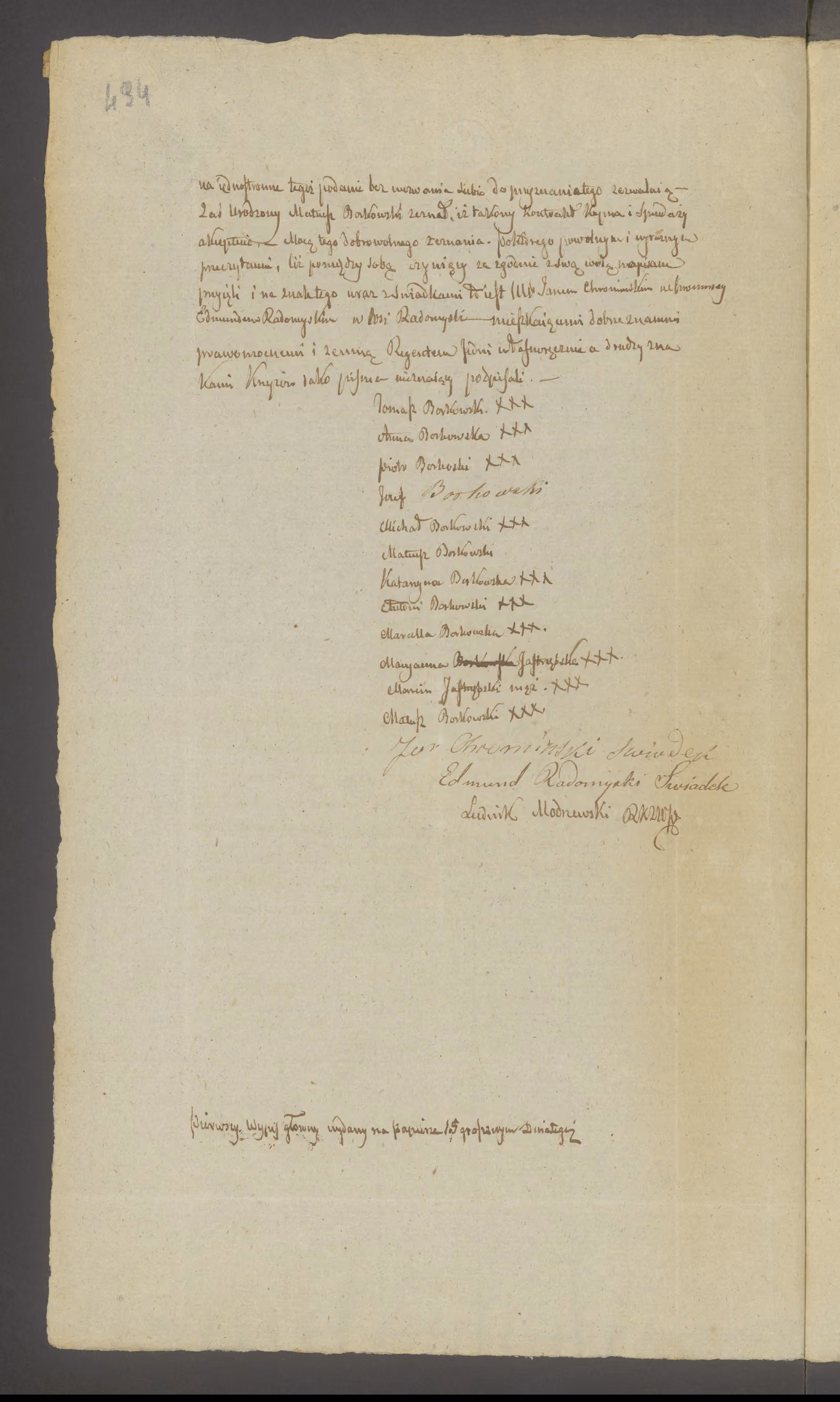 Modrzewski 212/1832, s. 2