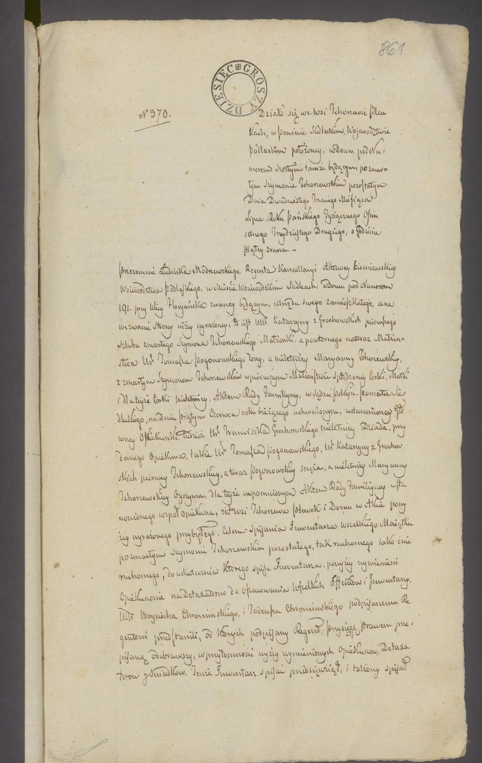 Modrzewski 370/1832, s. 1