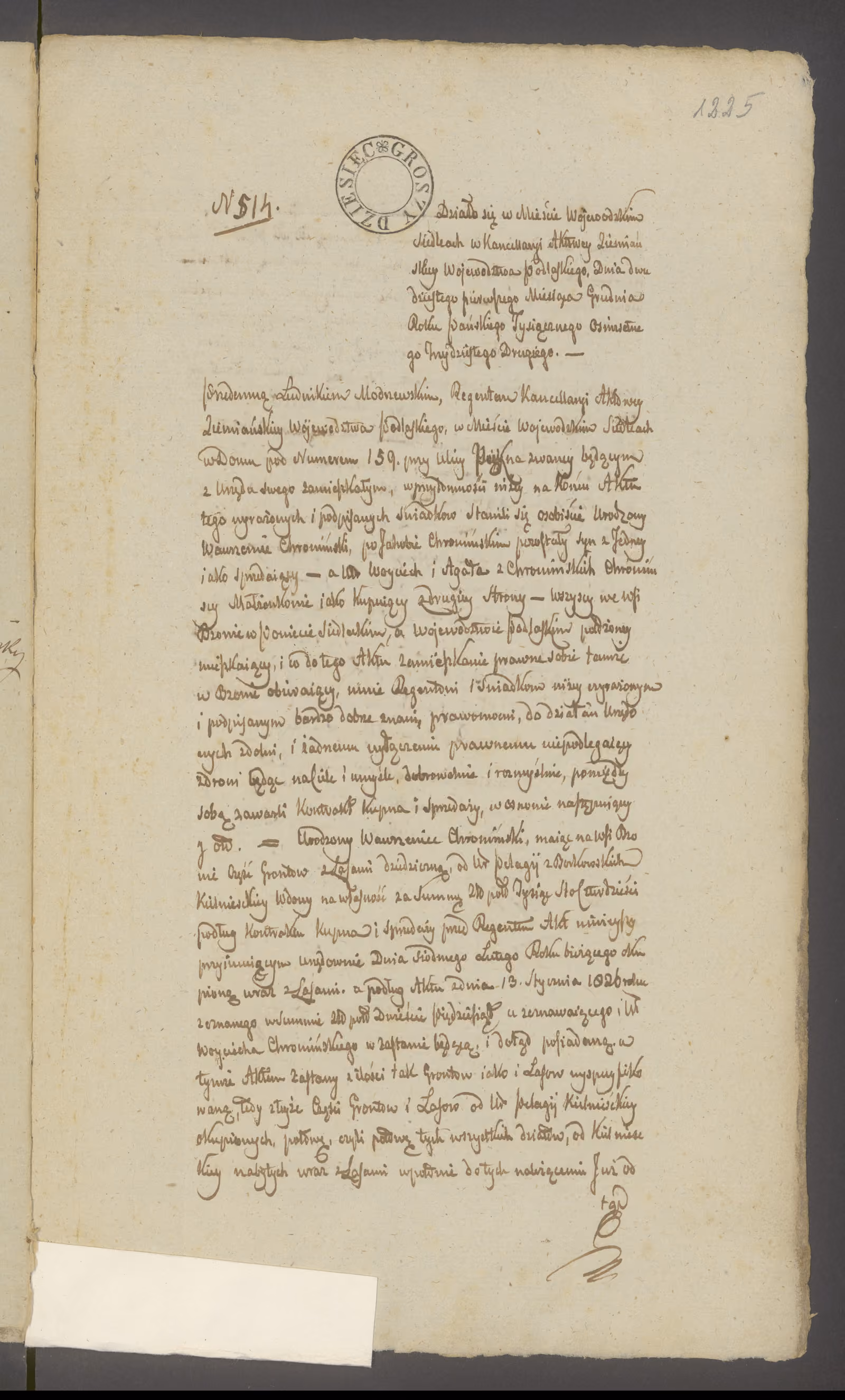 Modrzewski 514/1832, s. 1