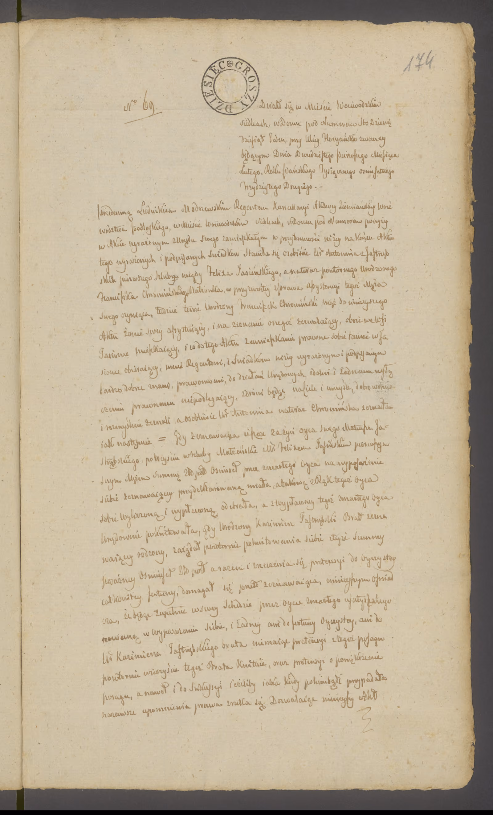 Modrzewski 69/1832, s. 1