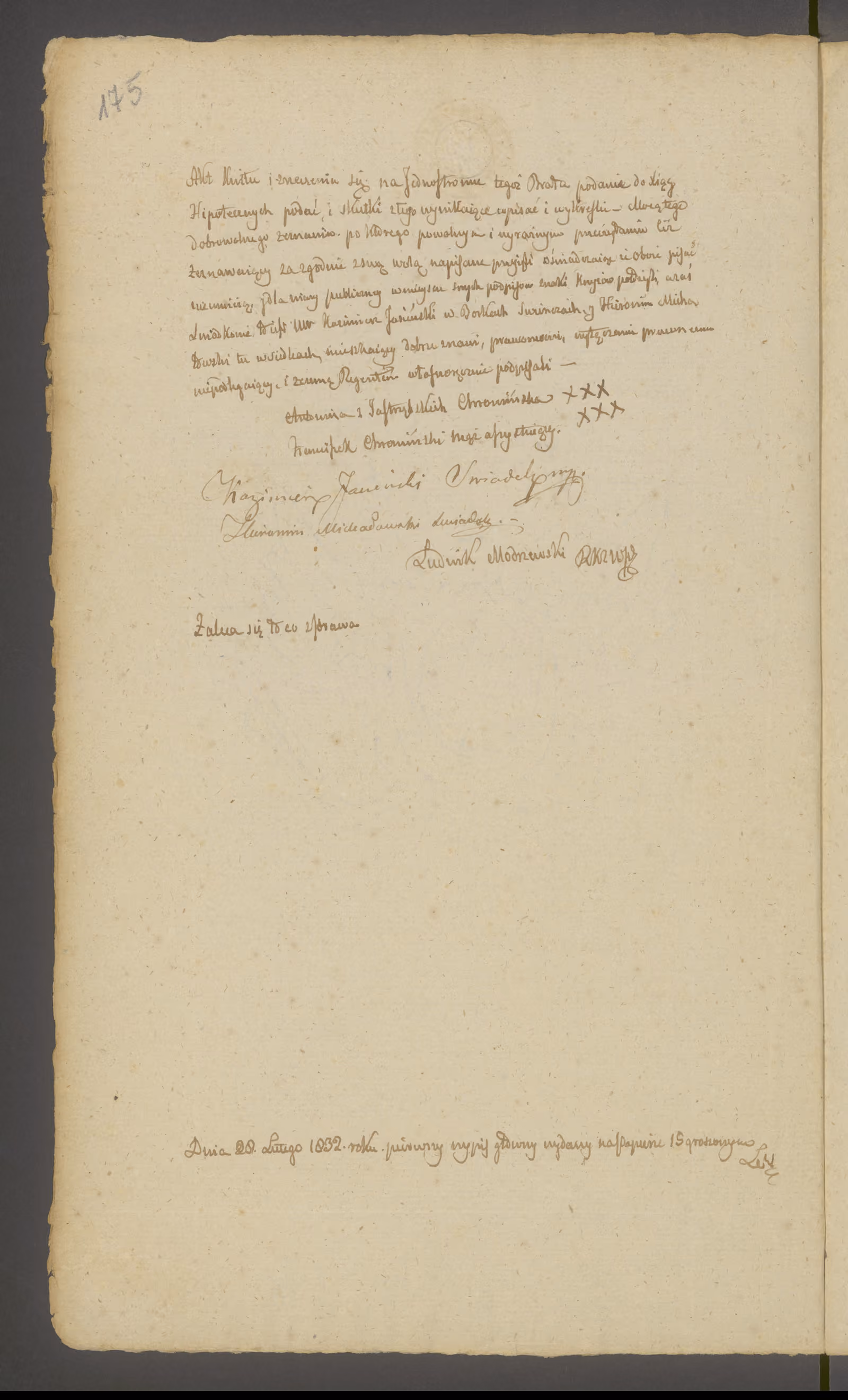 Modrzewski 69/1832, s. 2